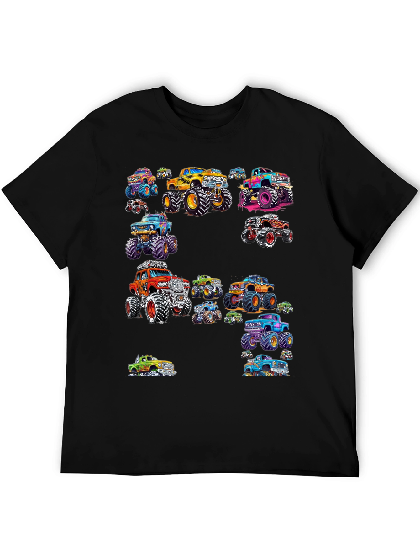 Monster Truck Rally Graphic T-Shirt