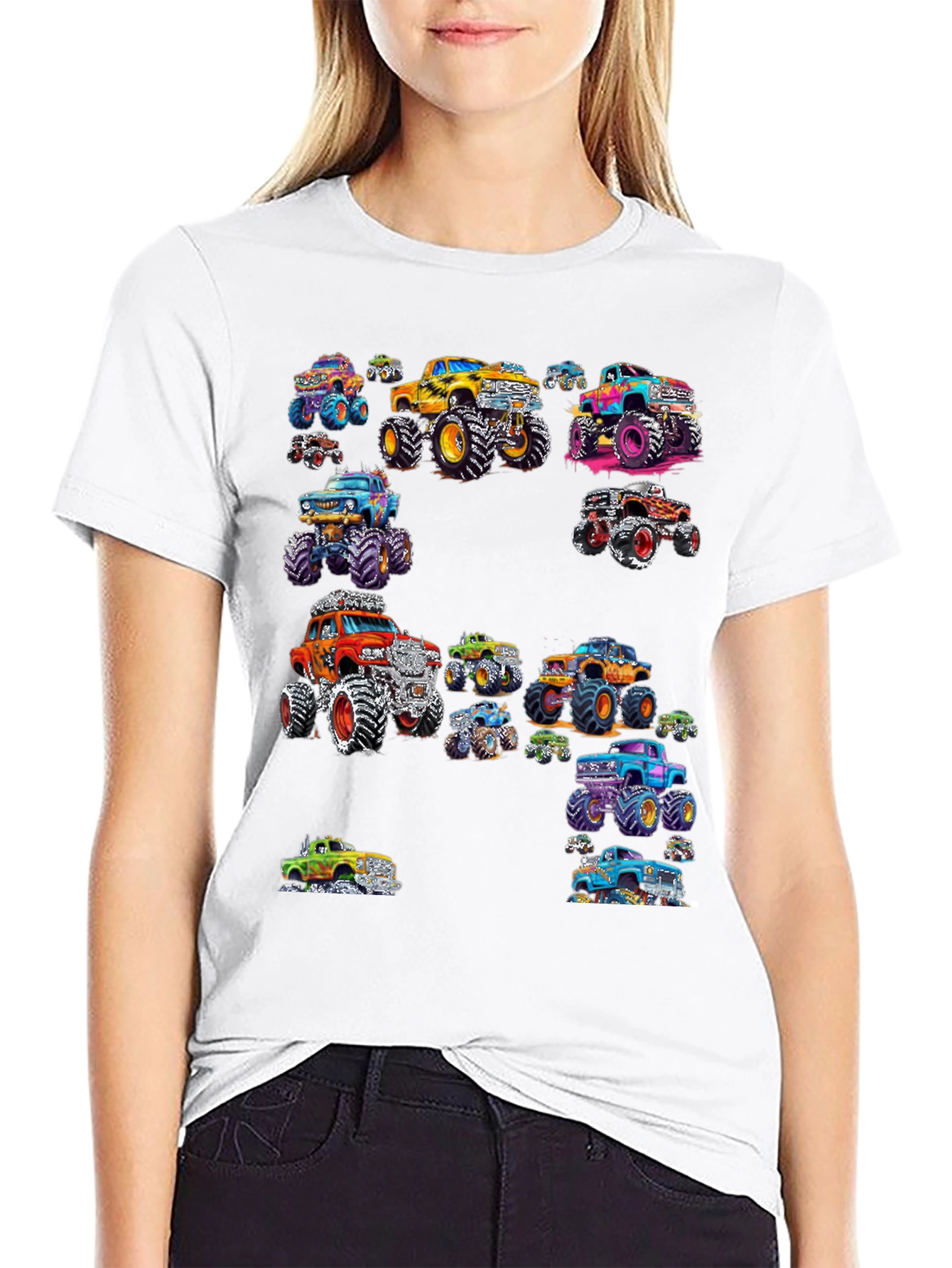 Monster Truck Rally Graphic T-Shirt