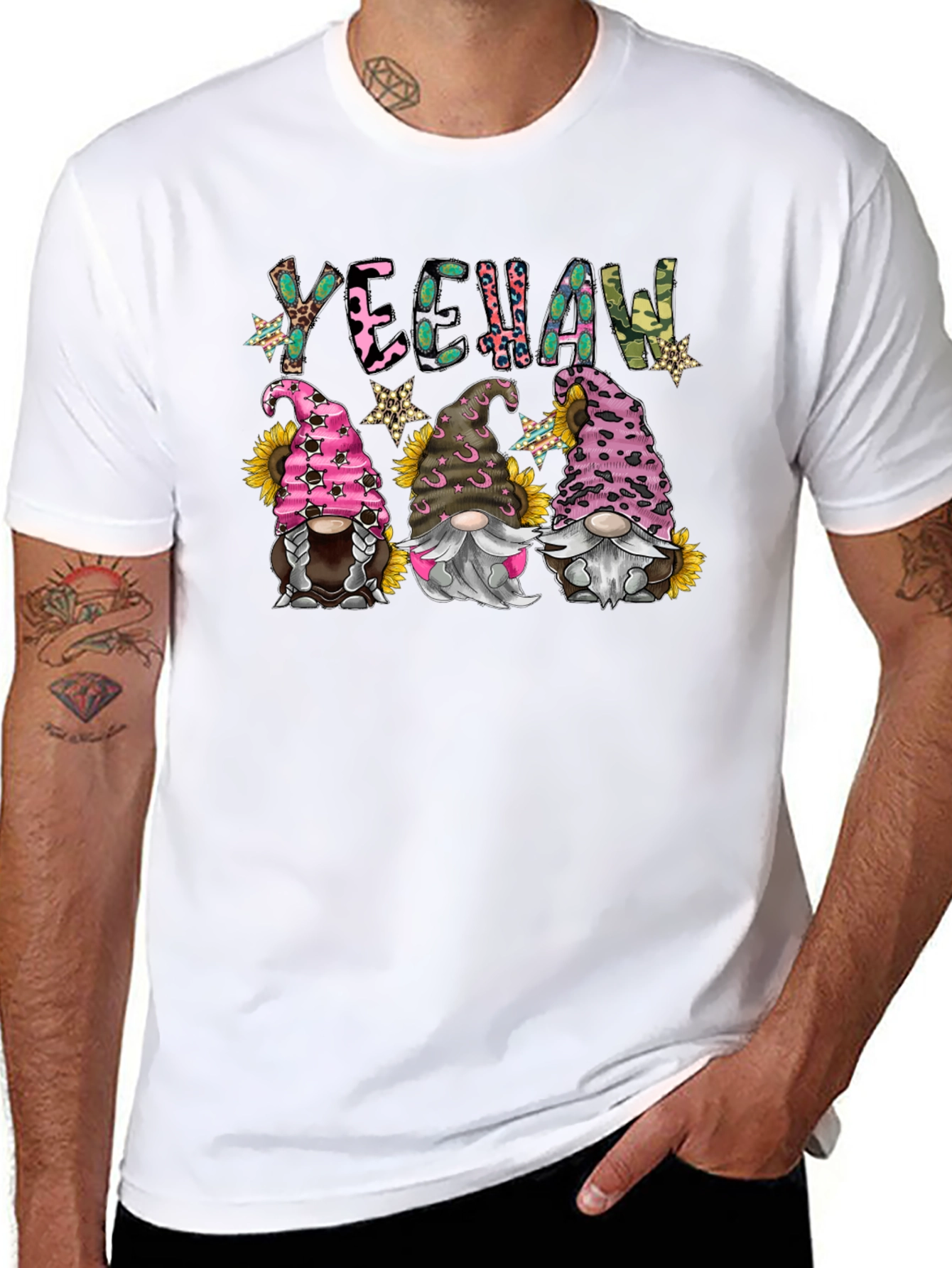 Yeehaw Gnome Graphic Tee
