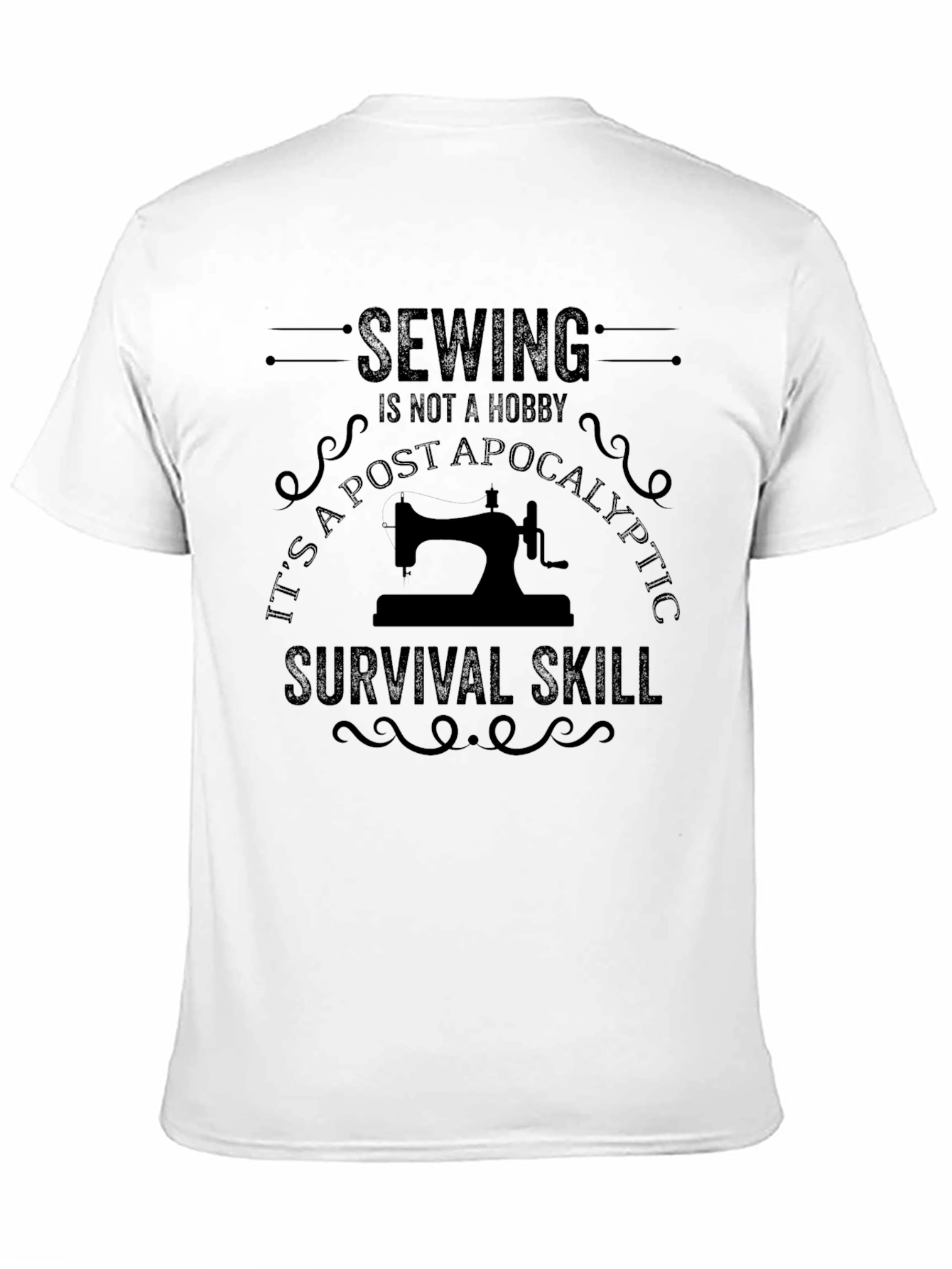 Sewing Survival Skill T-Shirt