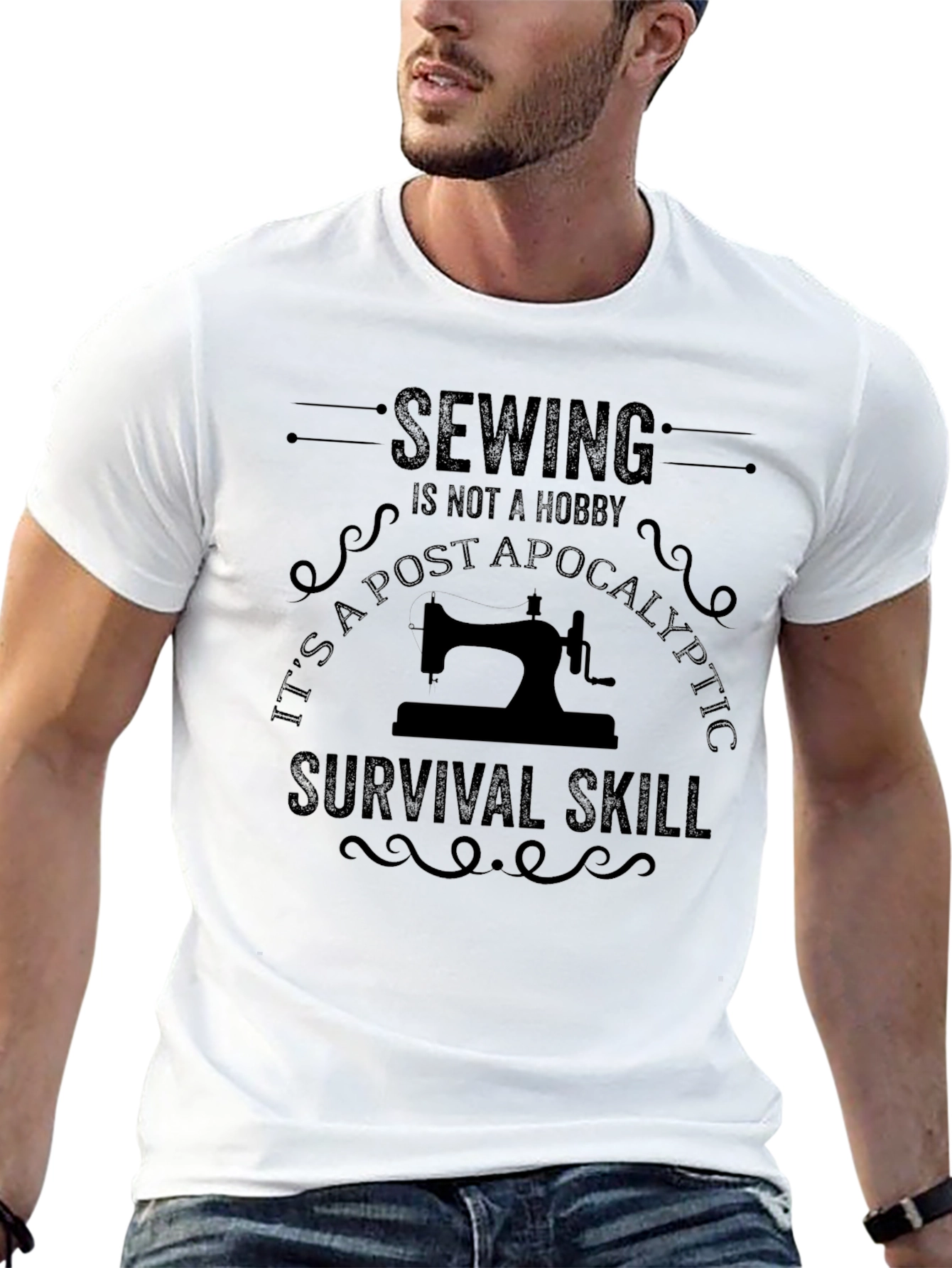 Sewing Survival Skill T-Shirt