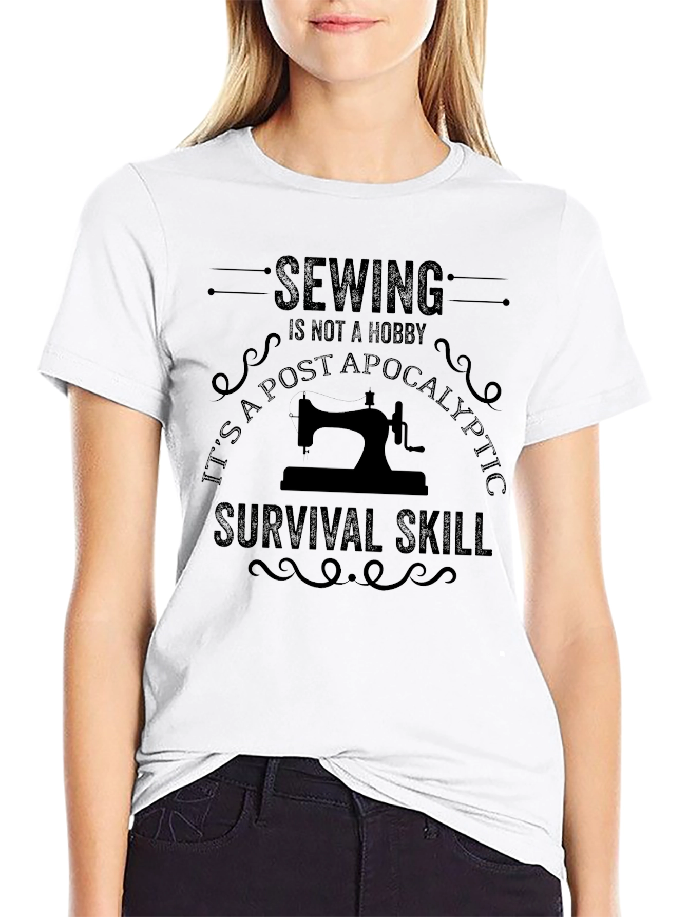 Sewing Survival Skill T-Shirt