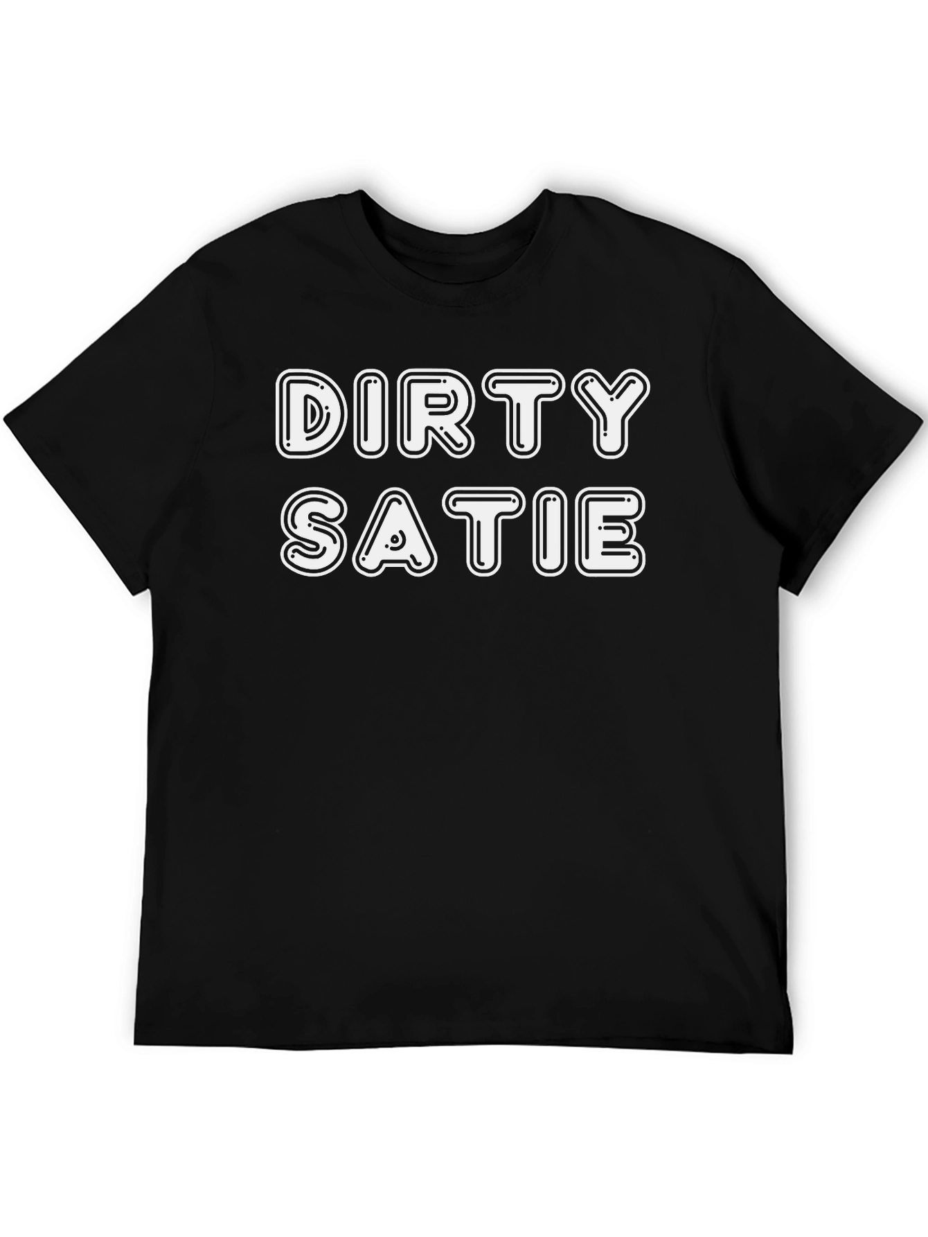 Dirty Satie Graphic Tee - Black