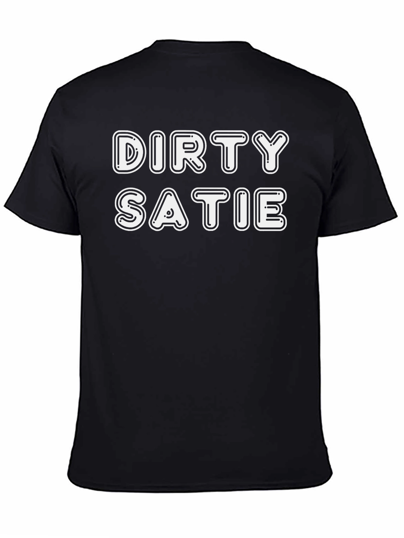 Dirty Satie Graphic Tee - Black