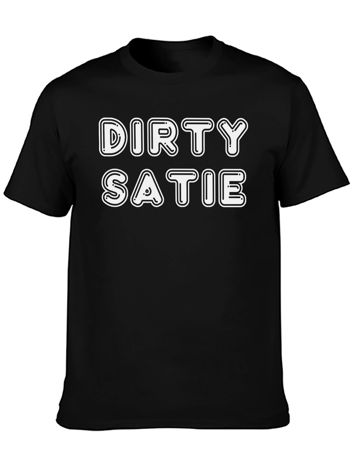 Dirty Satie Graphic Tee - Black