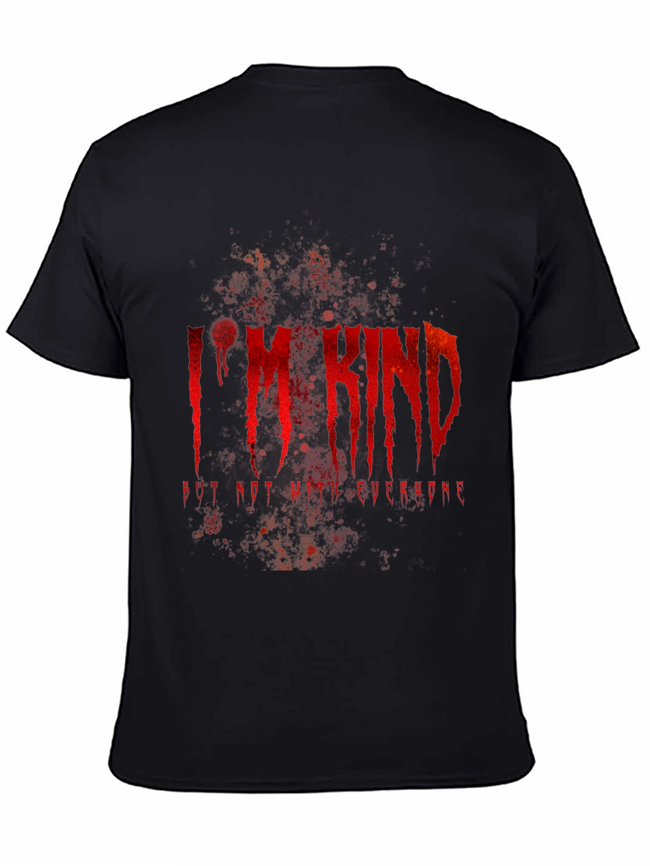 Im Kind Tee - Edgy Graphic Print