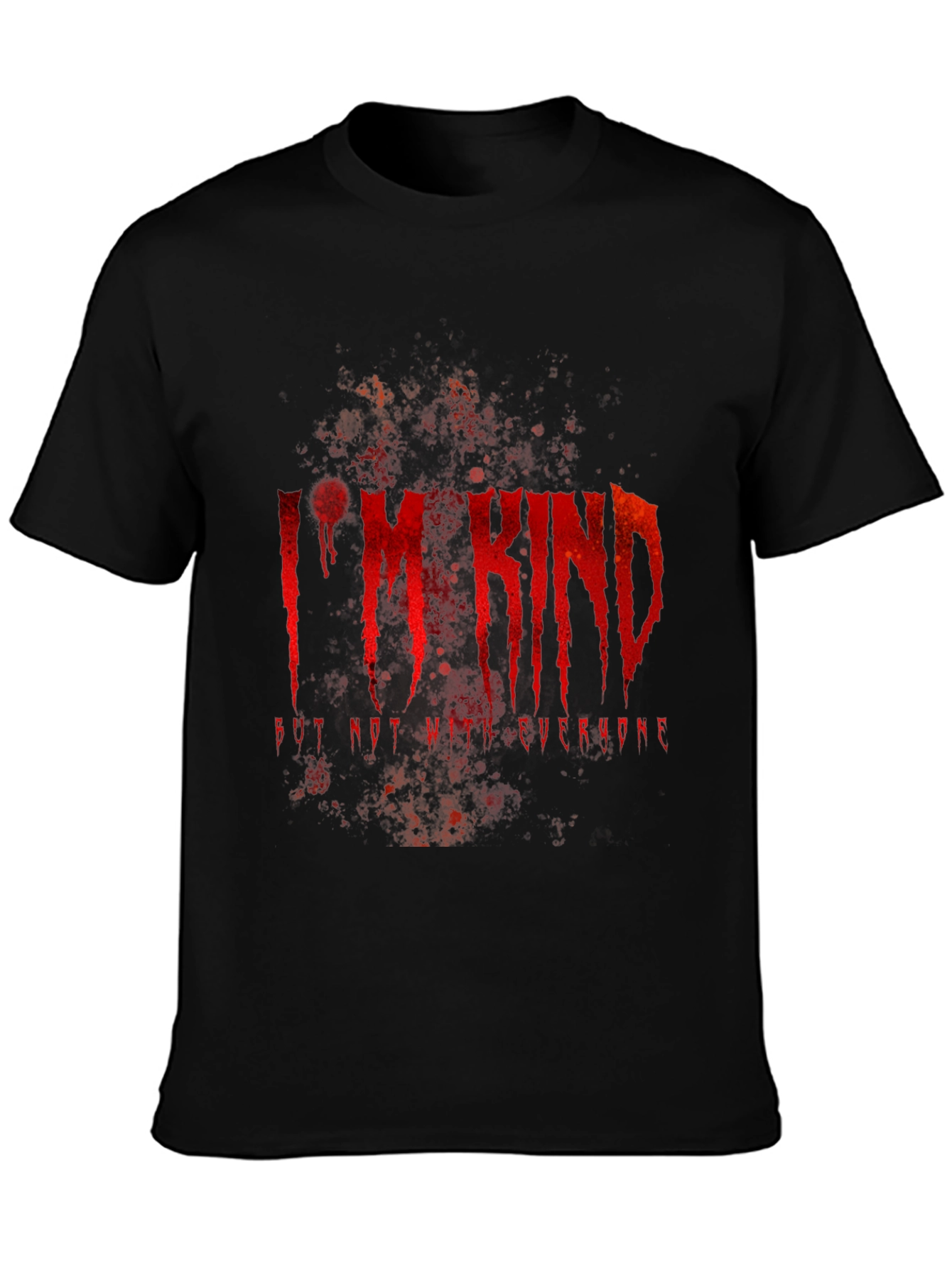 Im Kind Tee - Edgy Graphic Print
