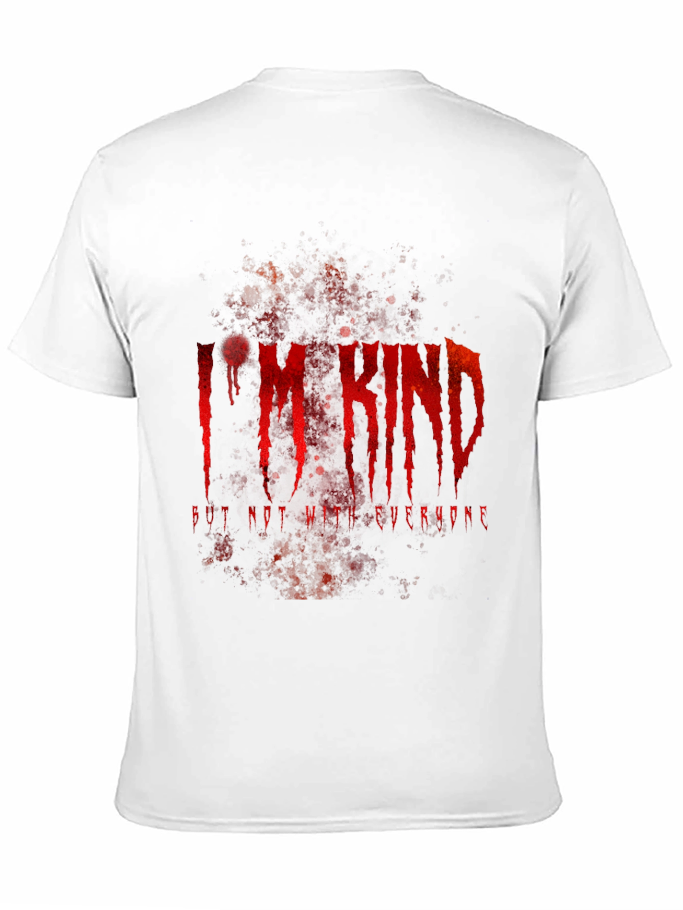 Im Kind Tee - Edgy Graphic Print
