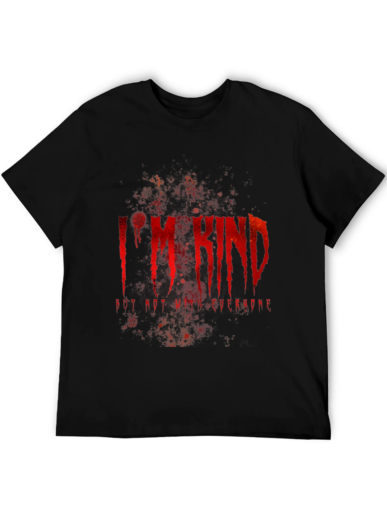 Im Kind Tee - Edgy Graphic Print
