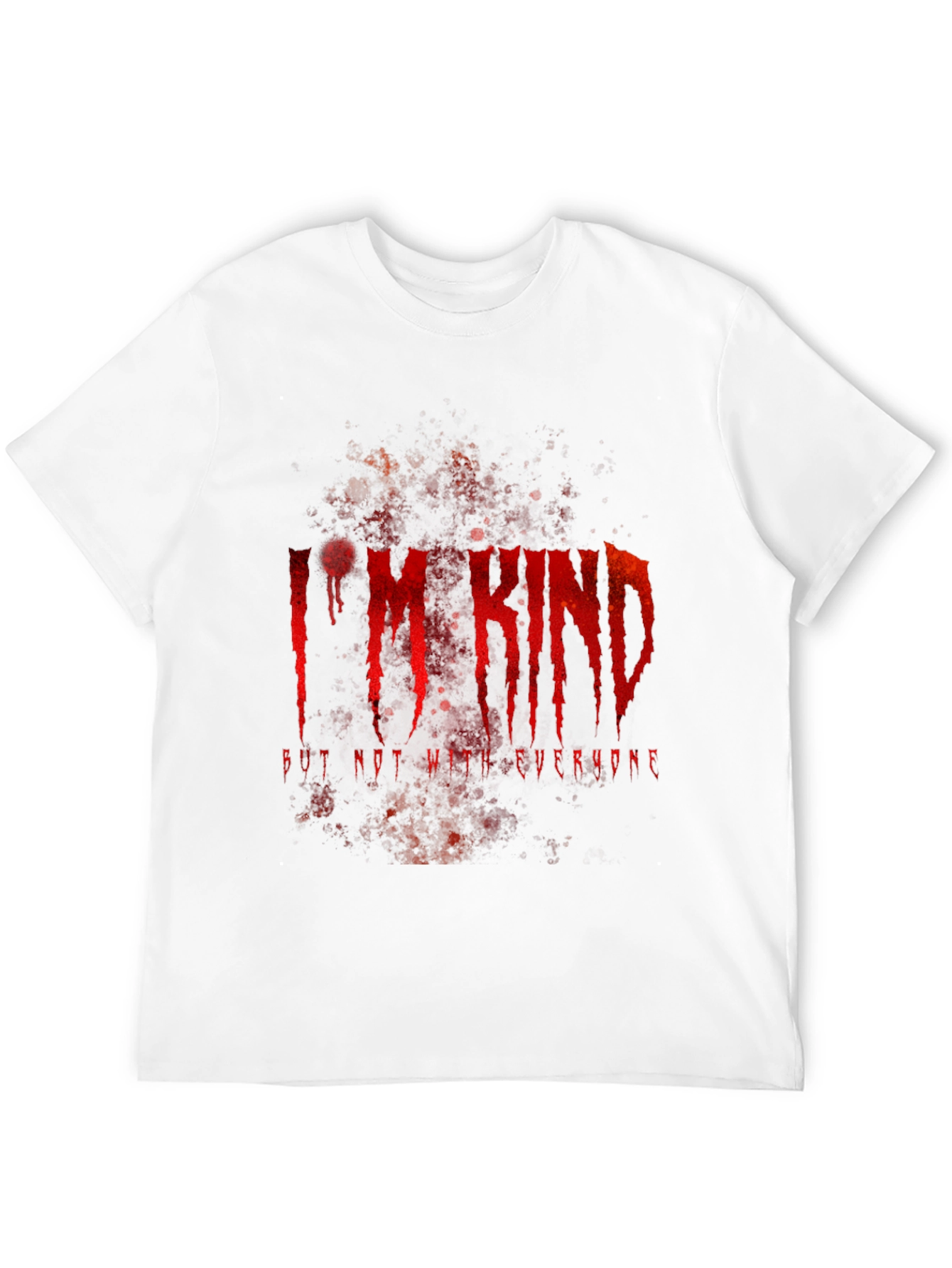 Im Kind Tee - Edgy Graphic Print