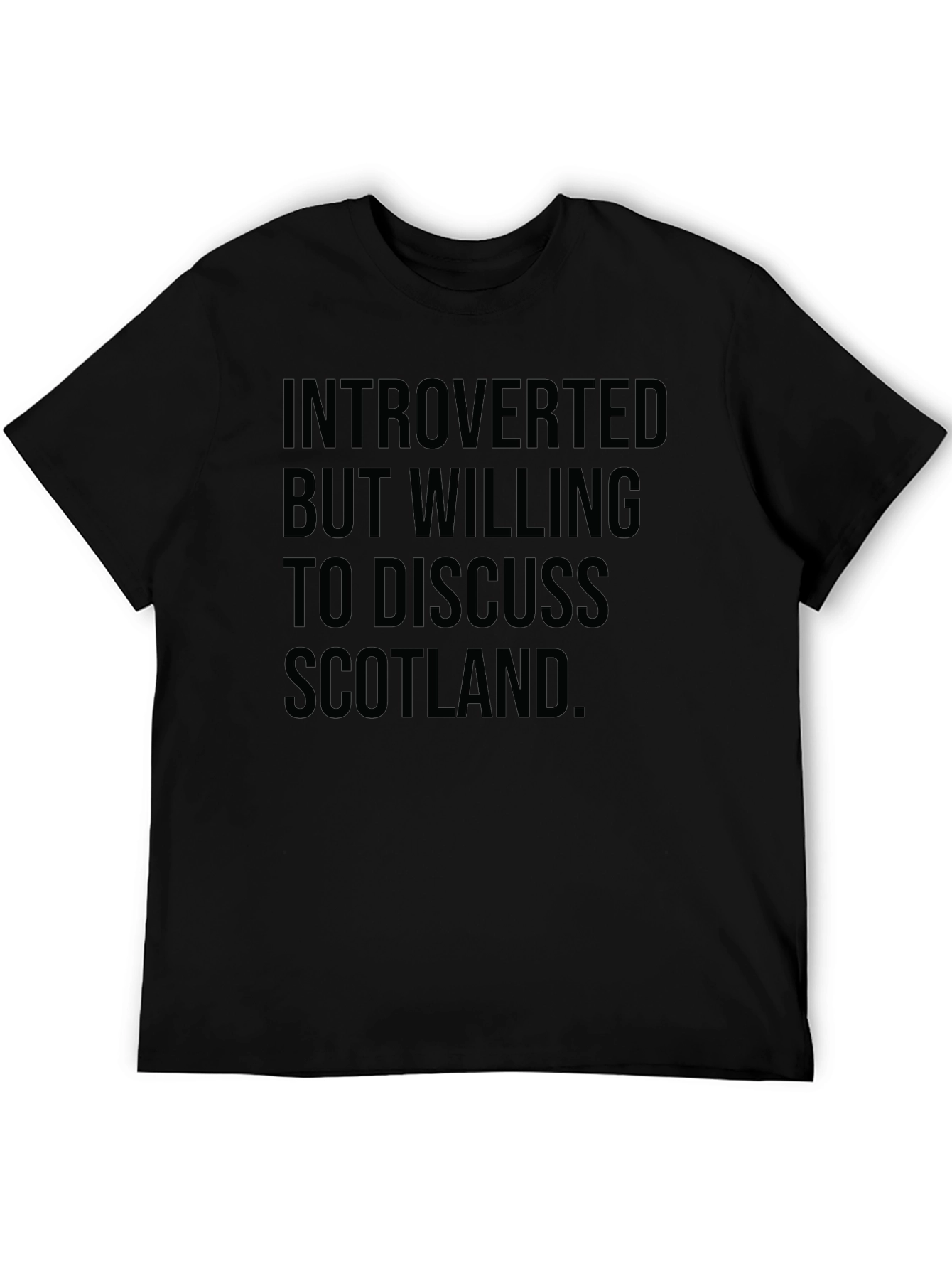 Introverted Scotland T-Shirt -  Discuss Scotland