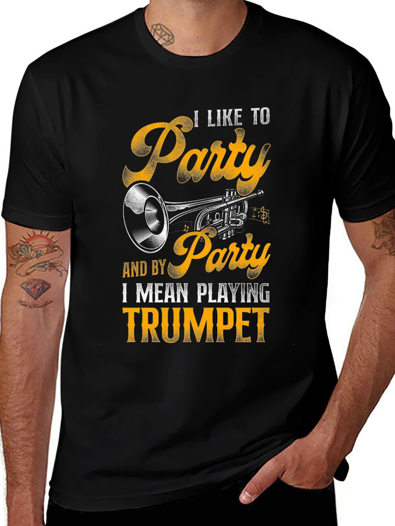 I Like to Party Trumpet Player T-Shirt