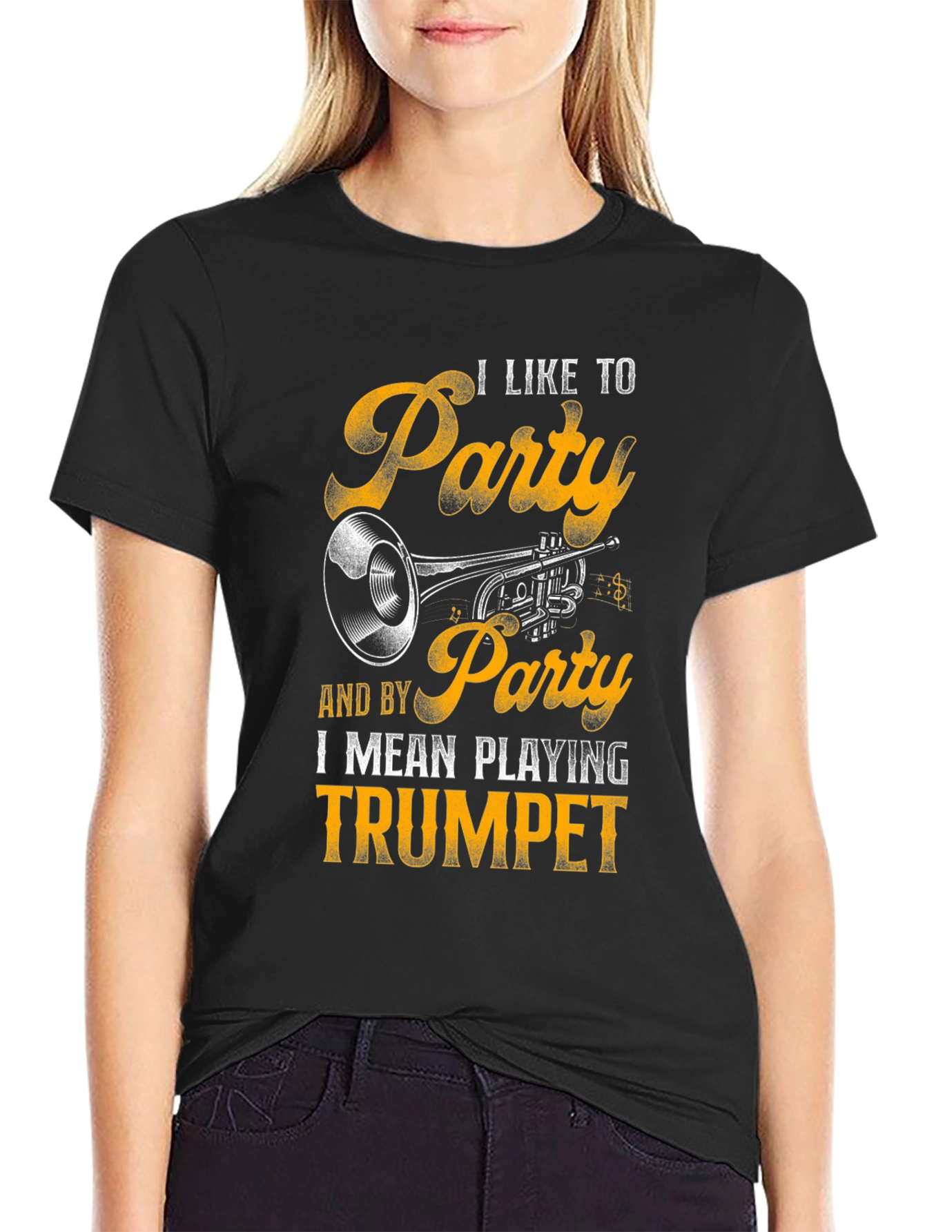 I Like to Party Trumpet Player T-Shirt
