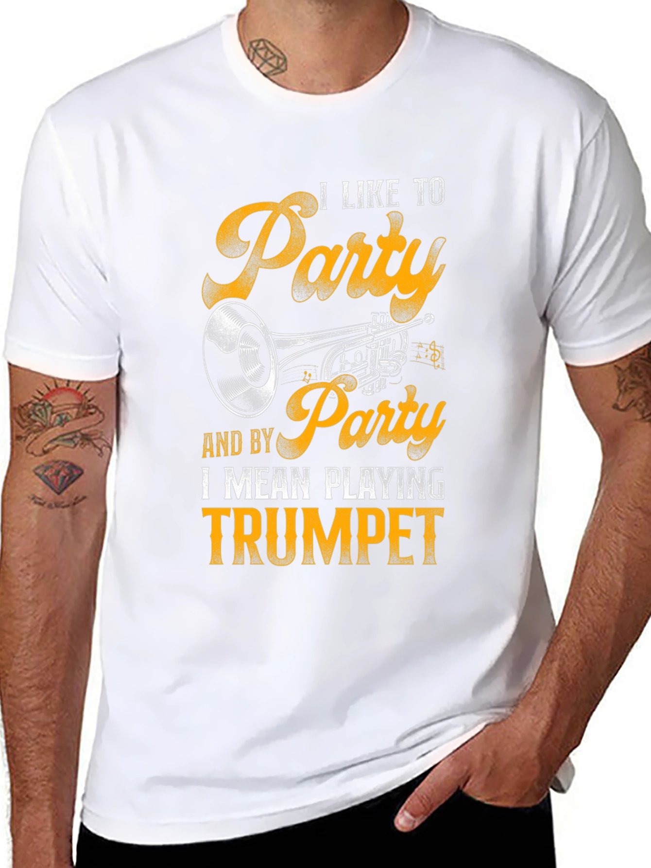 I Like to Party Trumpet Player T-Shirt
