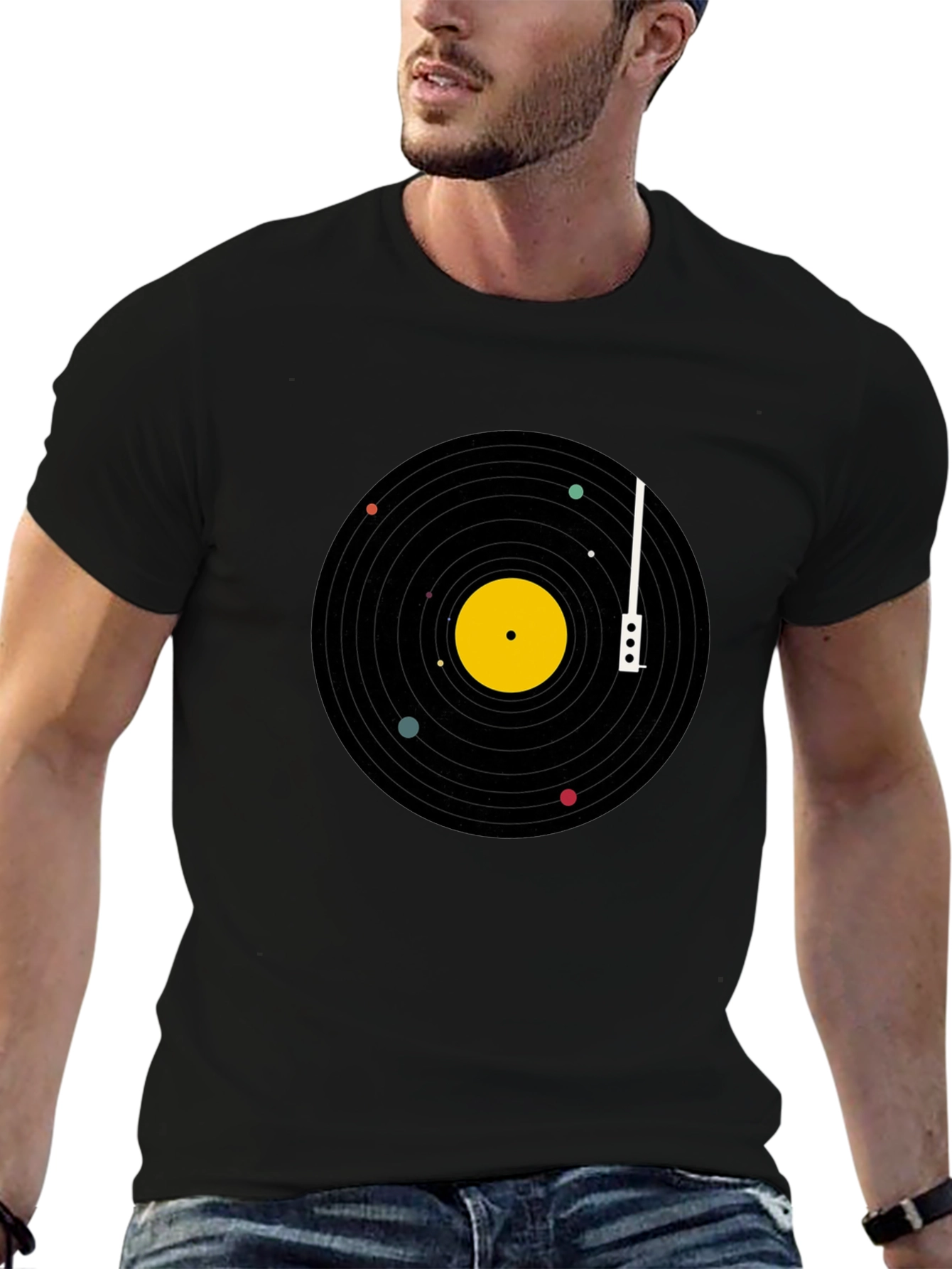 Planetary Vinyl Graphic Tee