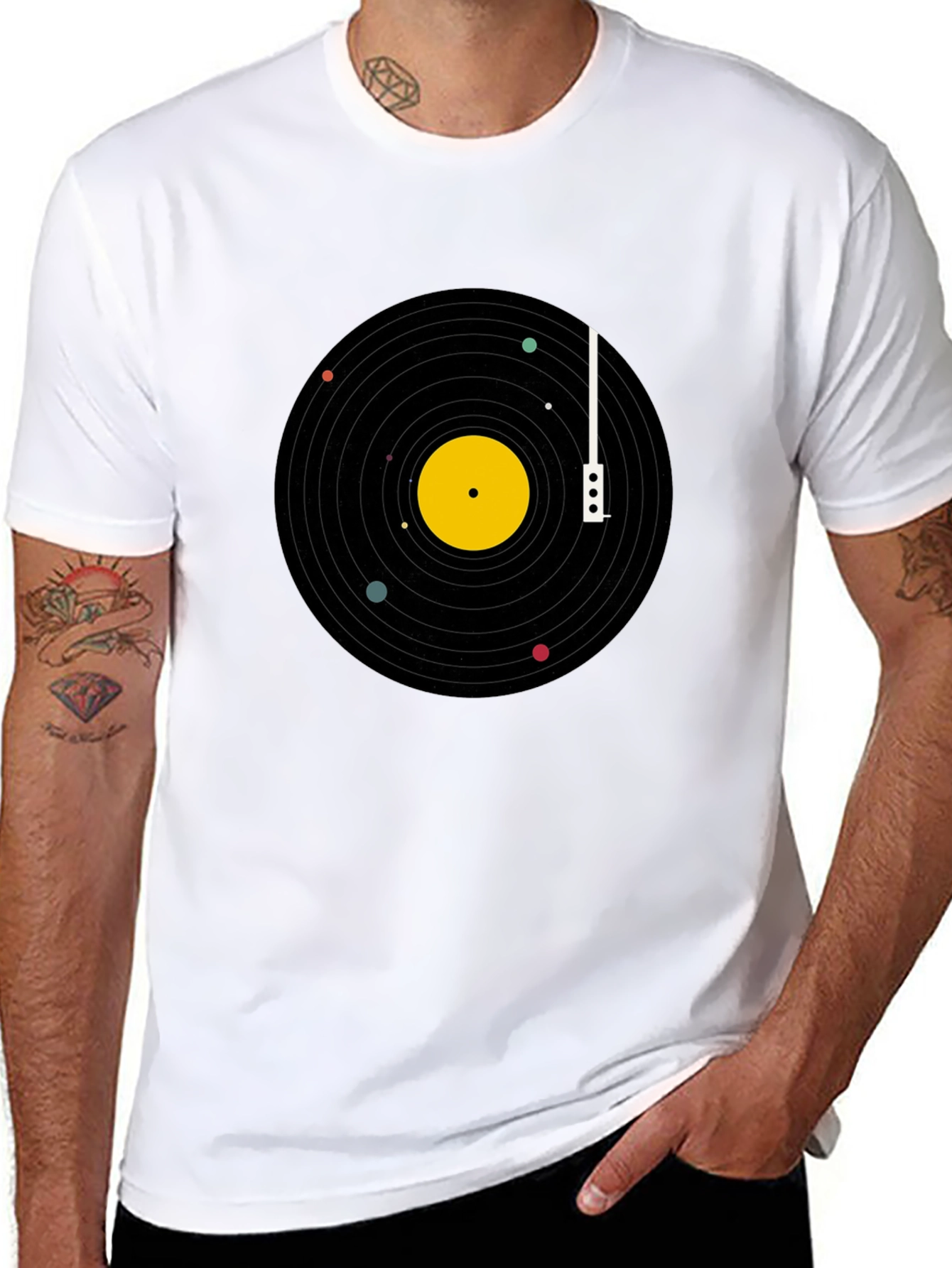 Planetary Vinyl Graphic Tee