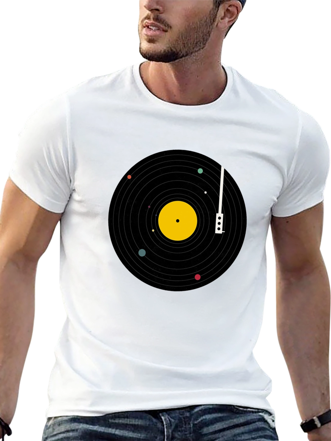 Planetary Vinyl Graphic Tee