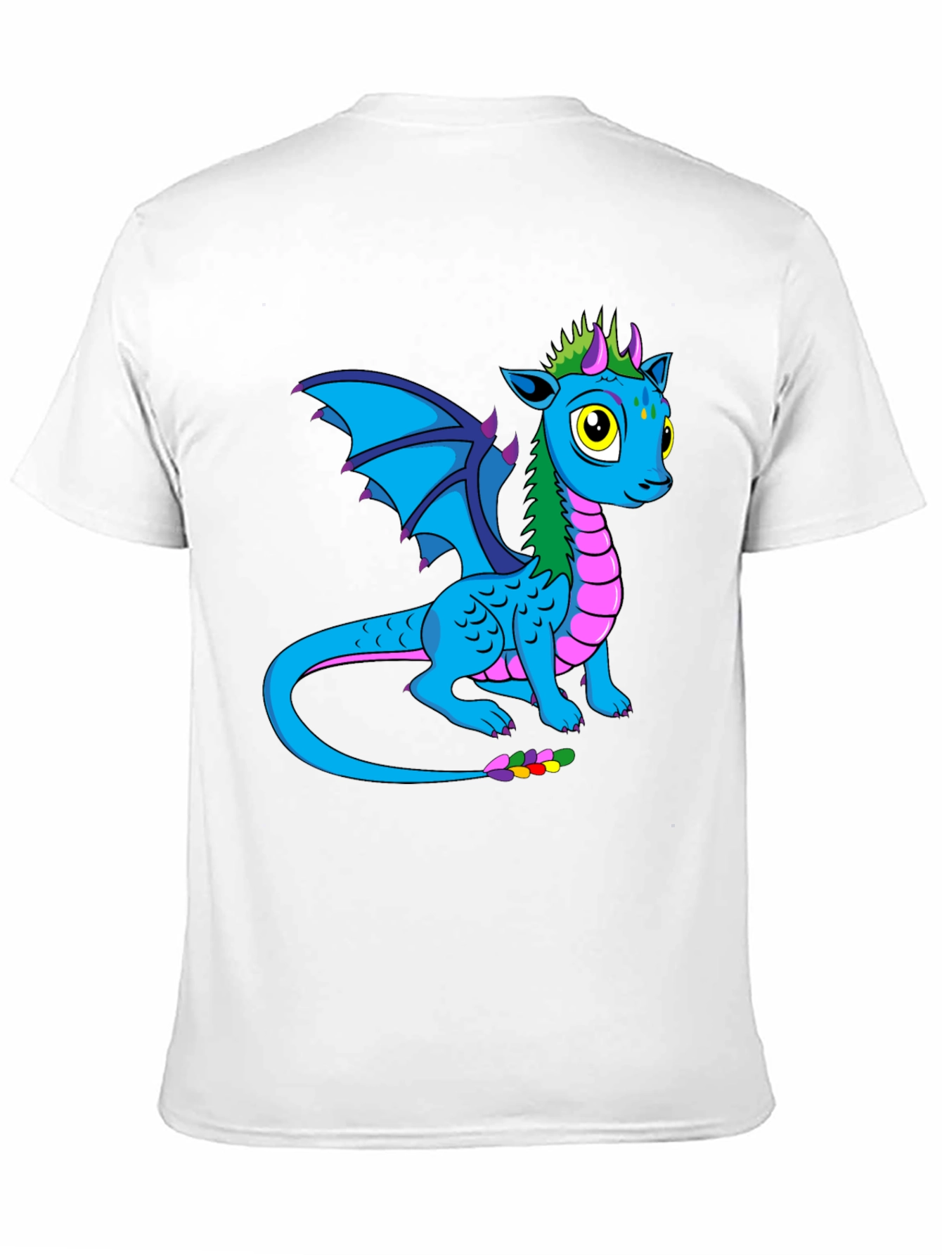 Dragon Graphic T-Shirt - Black Cotton Tee