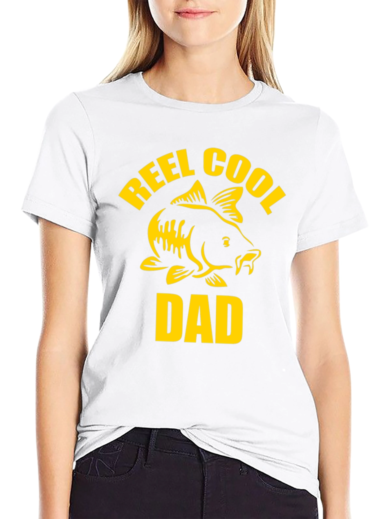Reel Cool Dad T-Shirt Fishing Gift