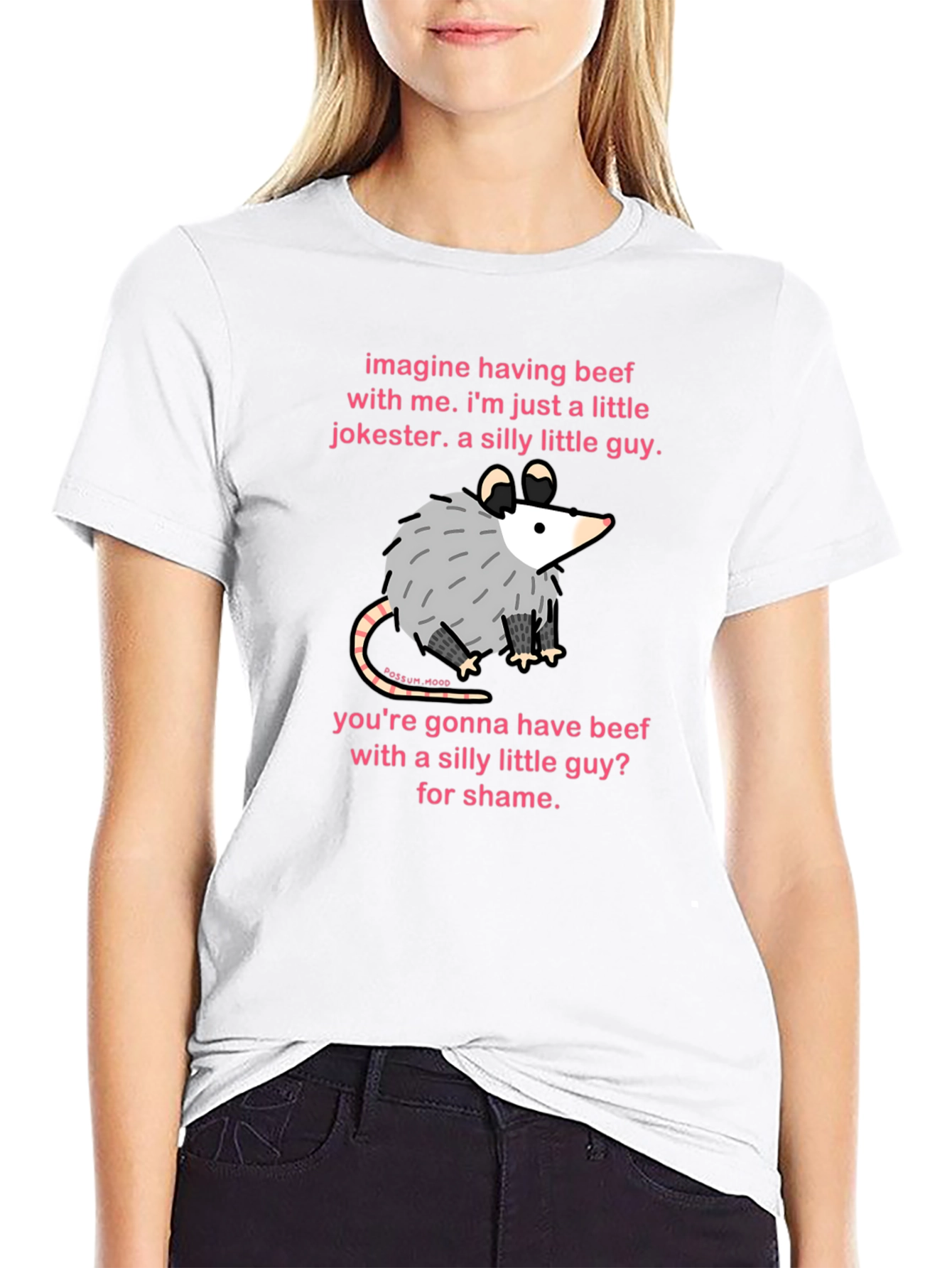 Silly Guy Opossum Graphic Tee