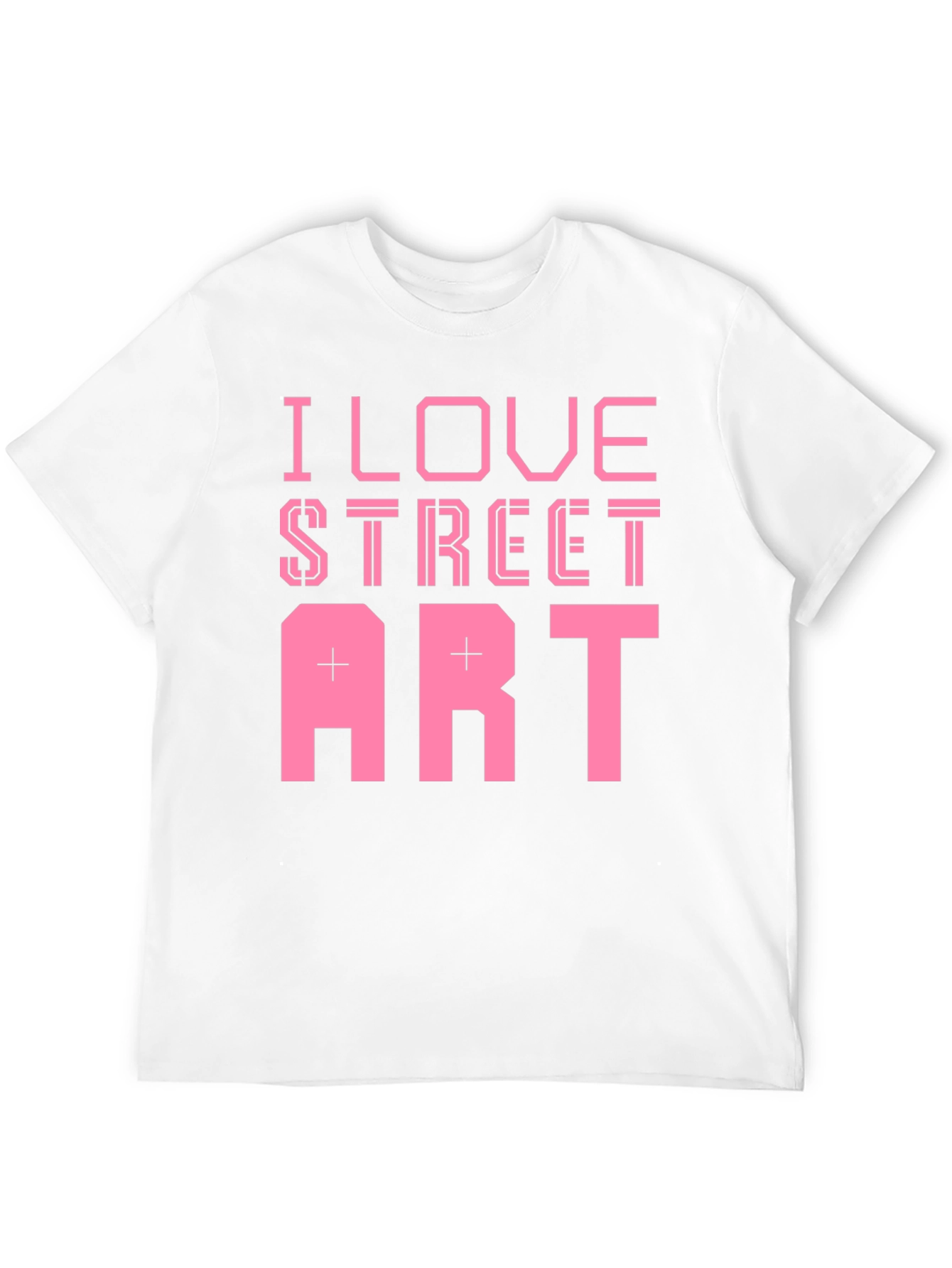I Love Street Art Black T-Shirt