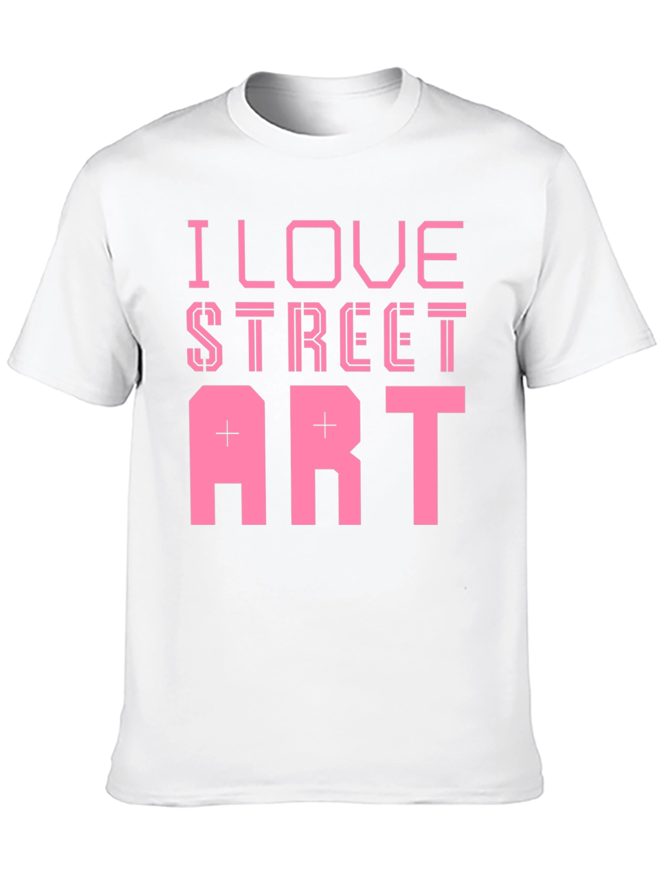 I Love Street Art Black T-Shirt