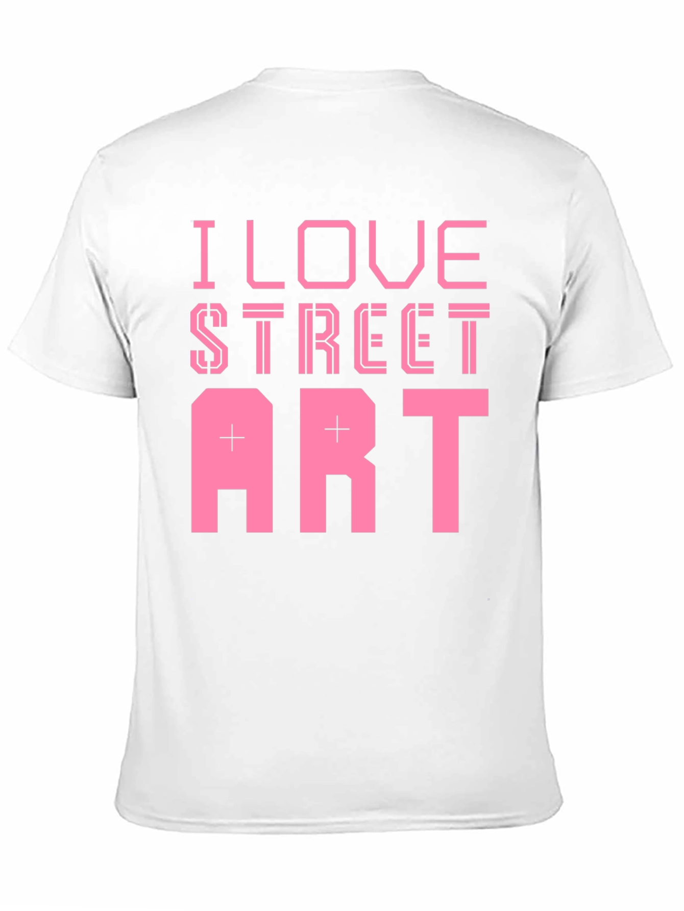 I Love Street Art Black T-Shirt