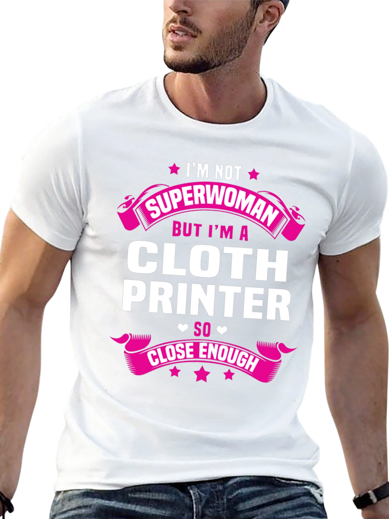 Cloth Printer T-Shirt - Superwoman Alternative