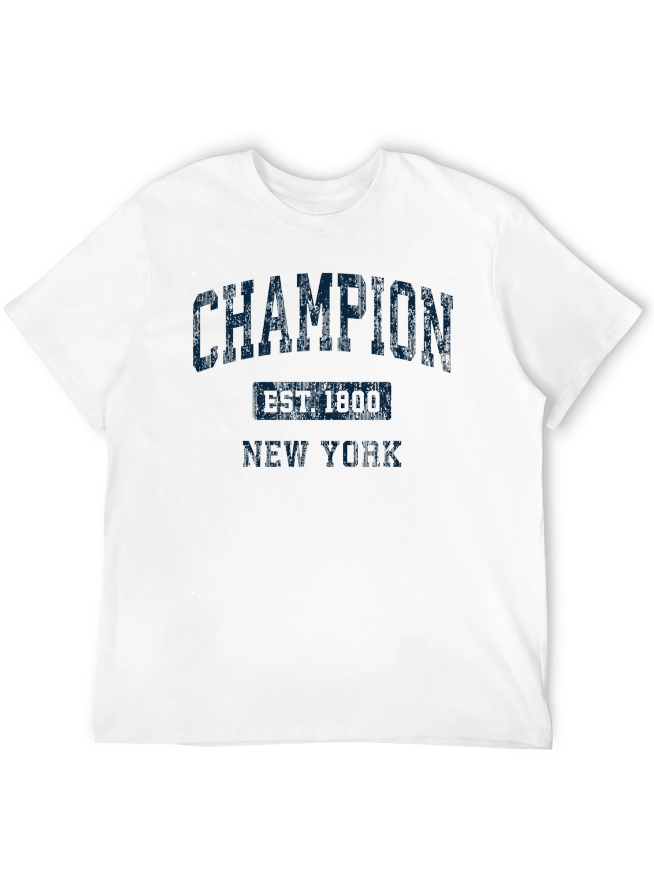 Champion Est 1900 New York Black T-Shirt