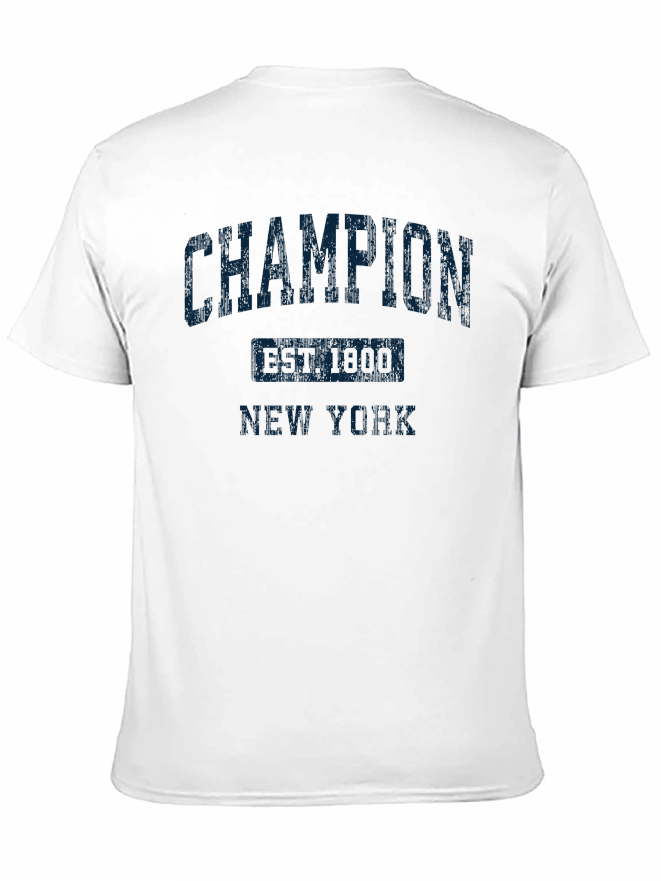 Champion Est 1900 New York Black T-Shirt