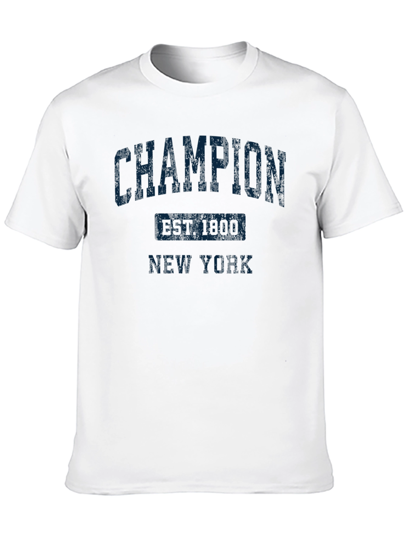 Champion Est 1900 New York Black T-Shirt