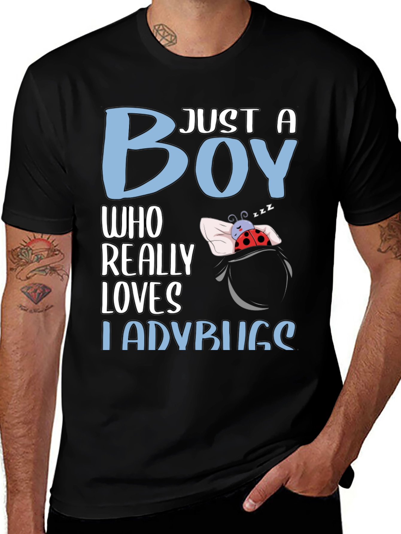 Boys Ladybug Lover T-Shirt