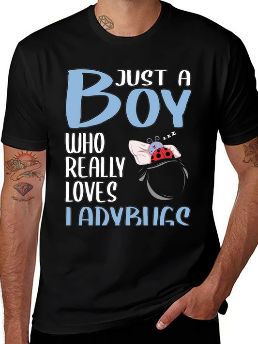 Boys Ladybug Lover T-Shirt