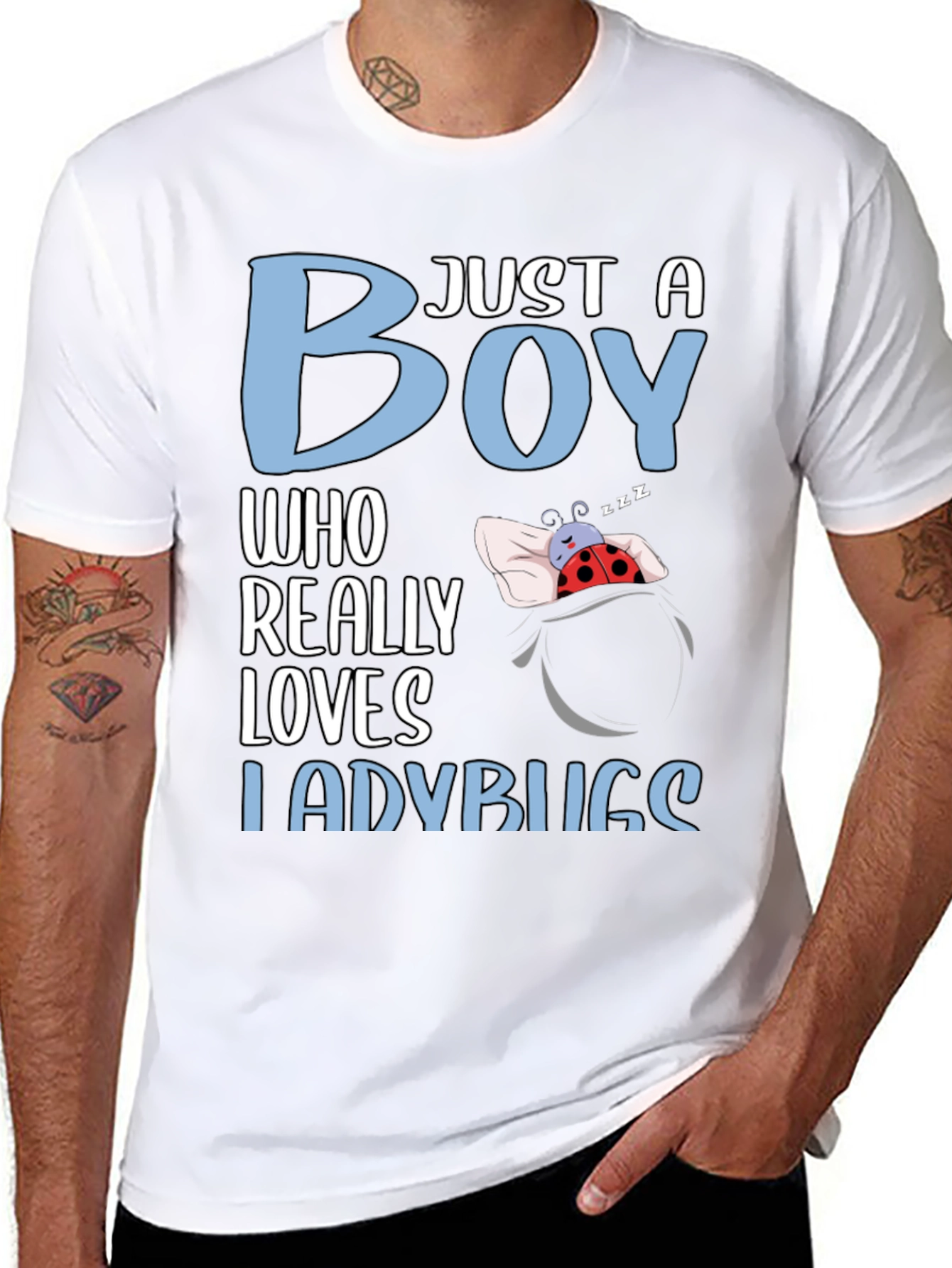 Boys Ladybug Lover T-Shirt