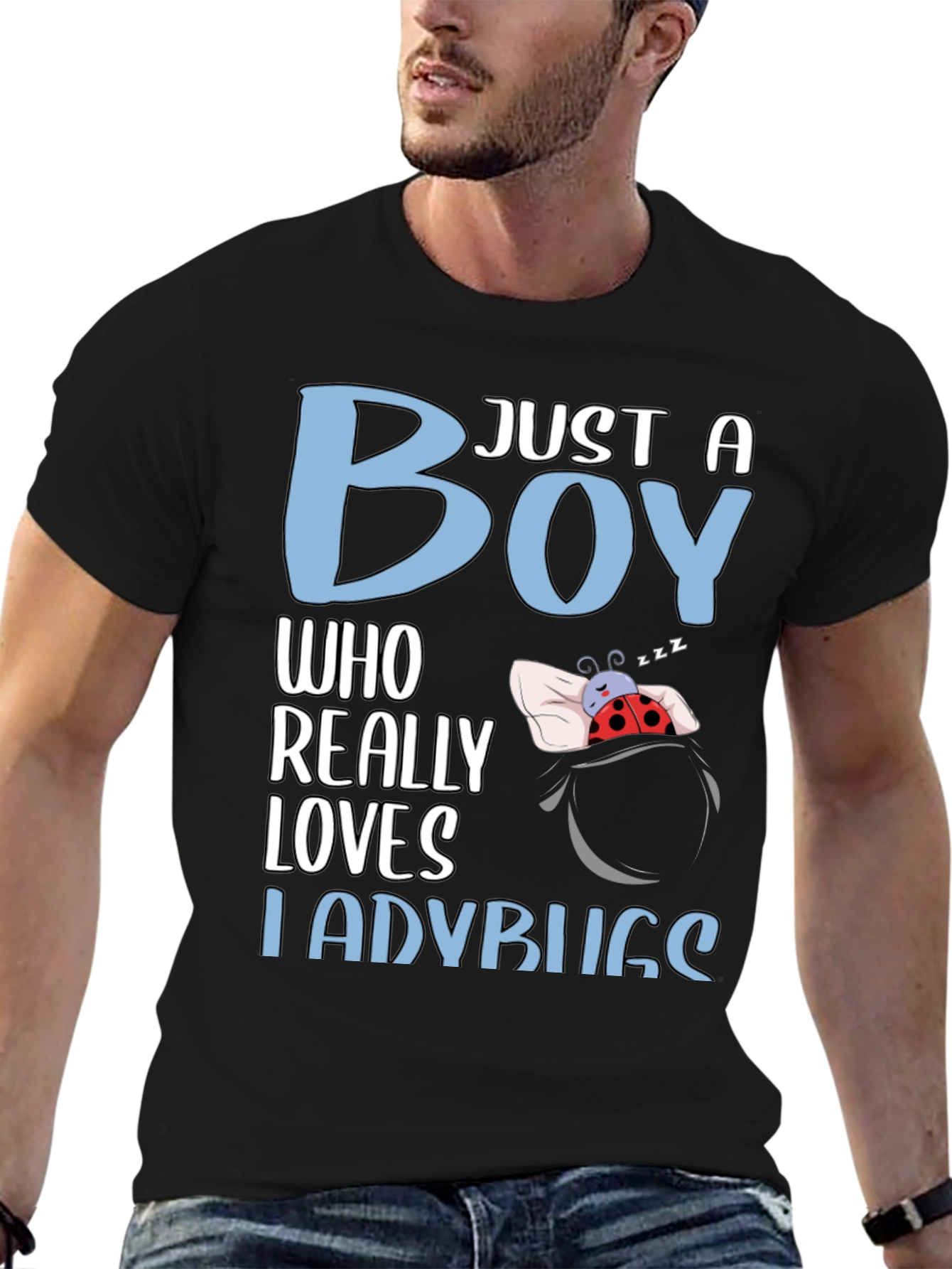 Boys Ladybug Lover T-Shirt