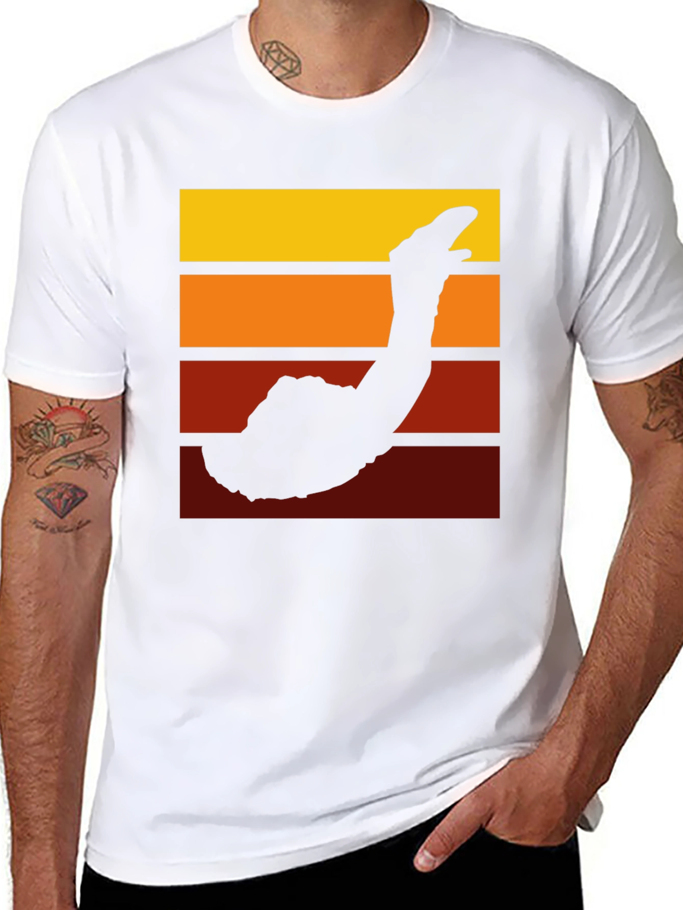 Retro Silhouette Graphic Tee