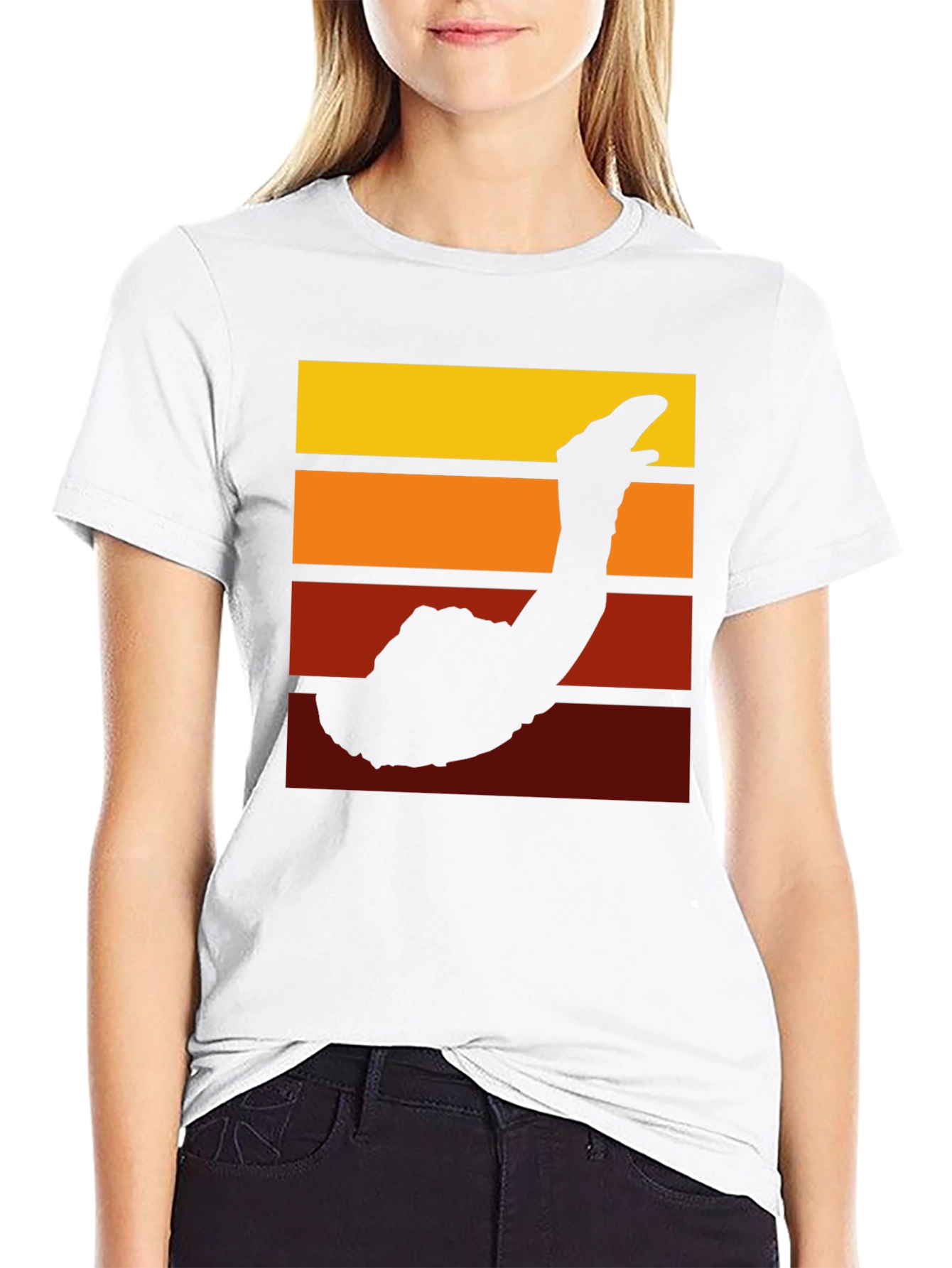 Retro Silhouette Graphic Tee