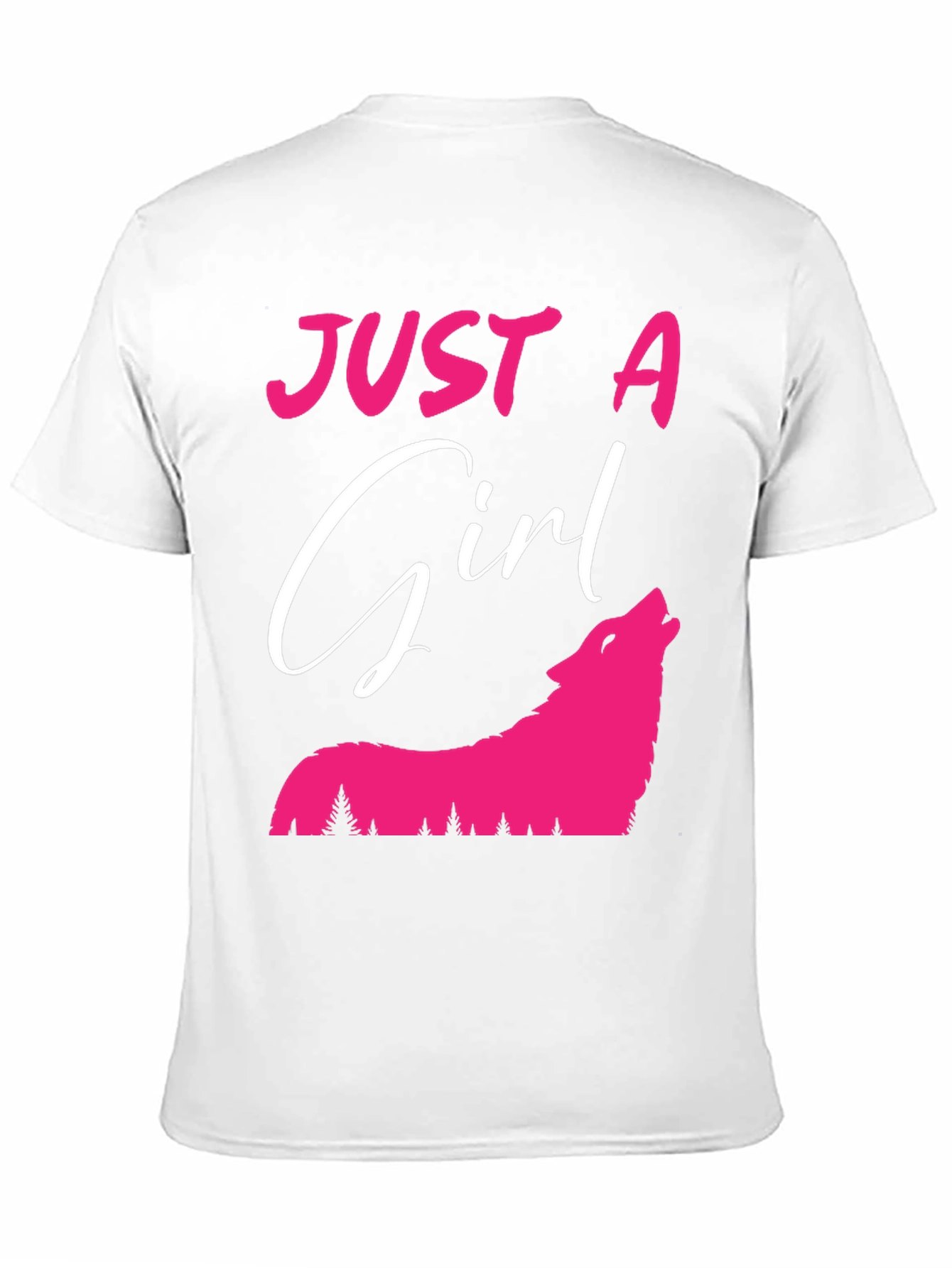 Just A Girl Who Loves Wolves T-Shirt