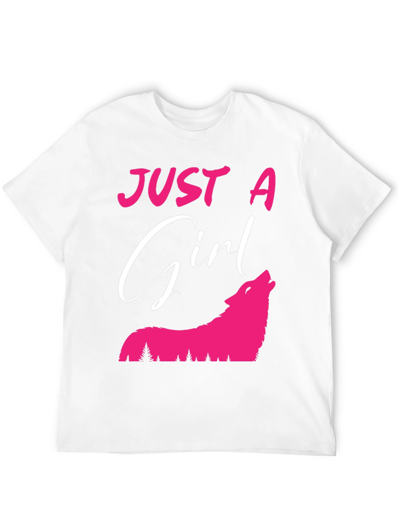 Just A Girl Who Loves Wolves T-Shirt