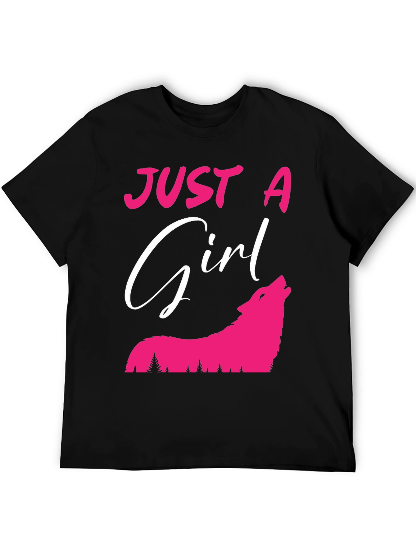 Just A Girl Who Loves Wolves T-Shirt