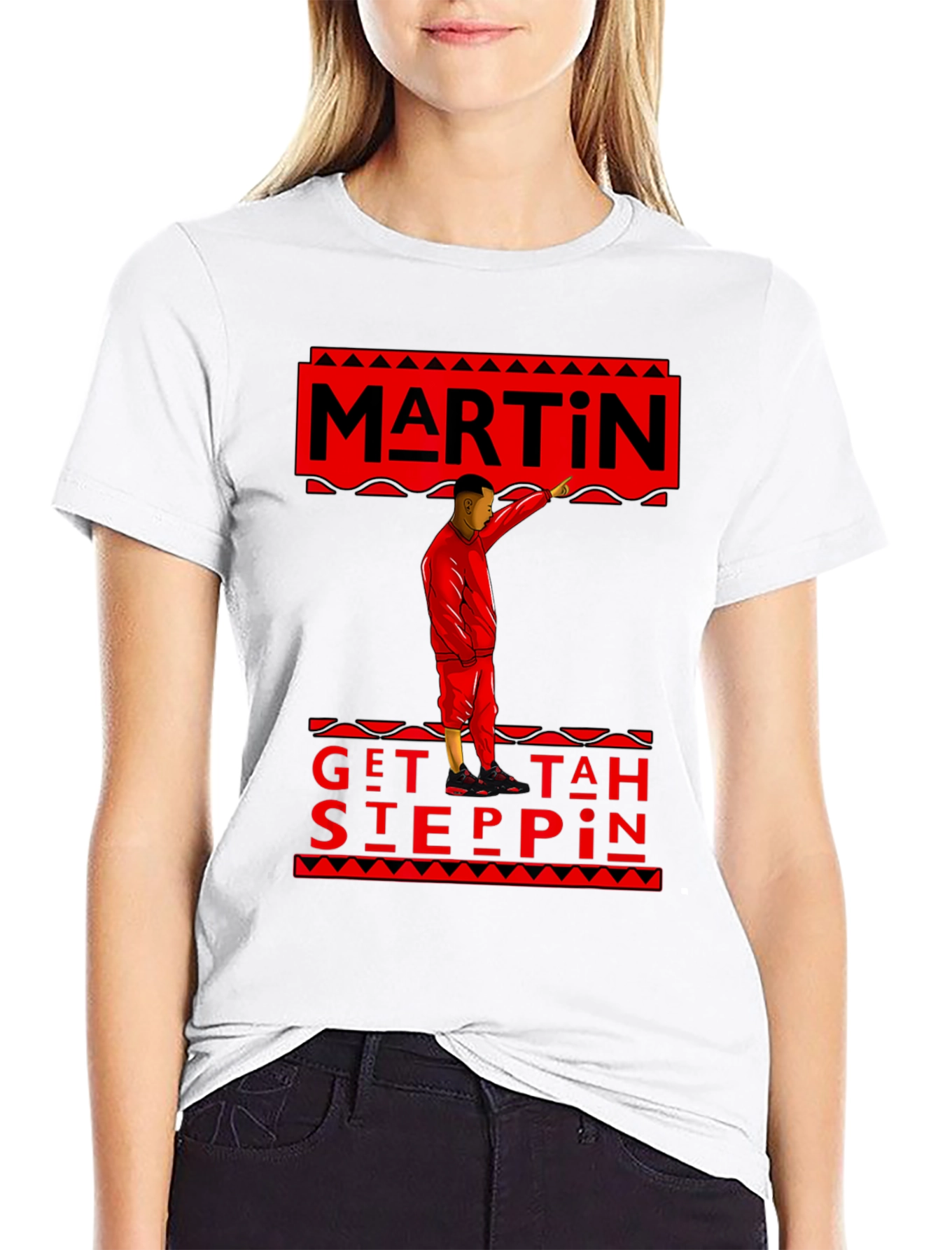 Martin Get to Steppin Graphic T-Shirt
