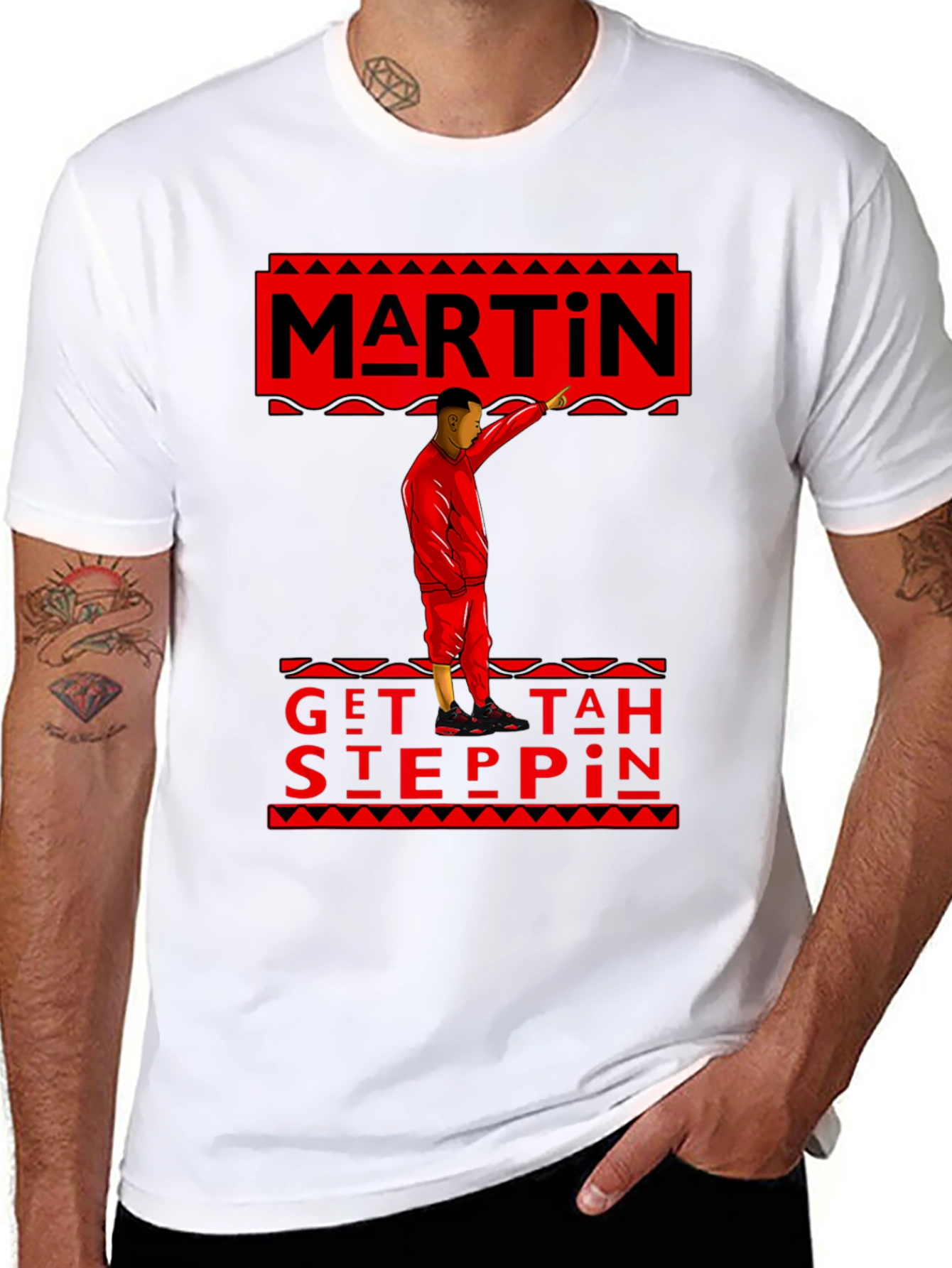 Martin Get to Steppin Graphic T-Shirt