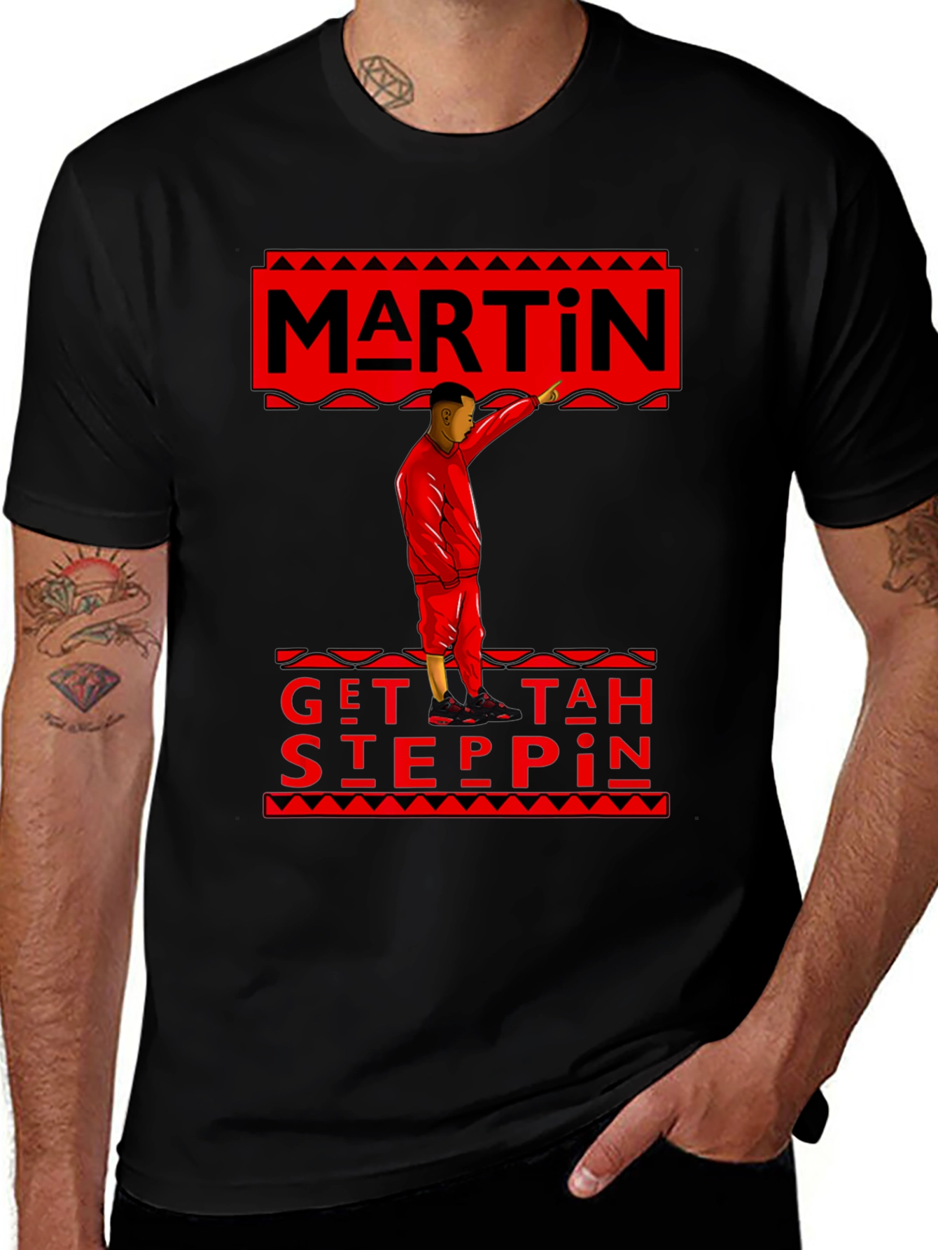 Martin Get to Steppin Graphic T-Shirt