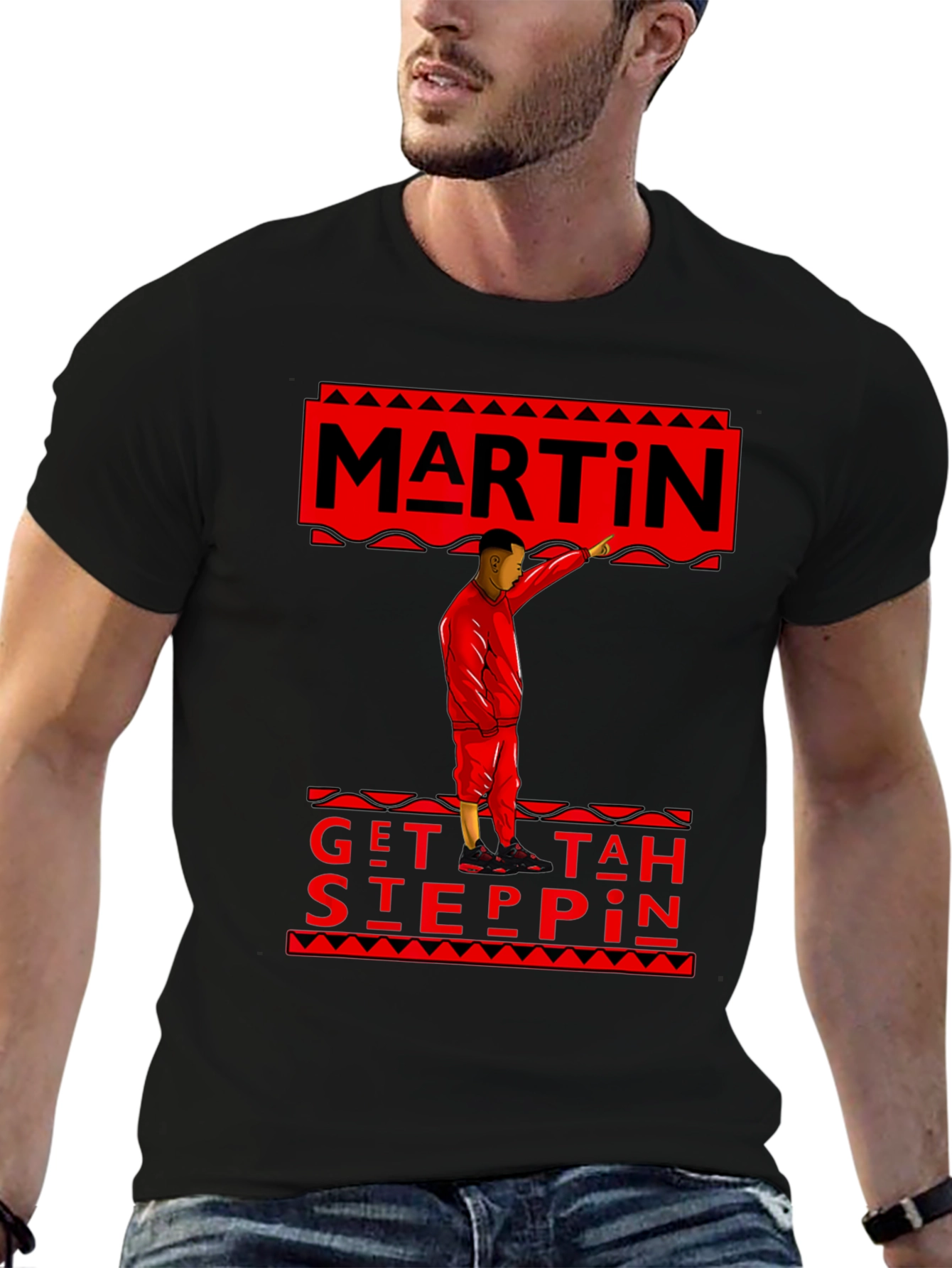 Martin Get to Steppin Graphic T-Shirt