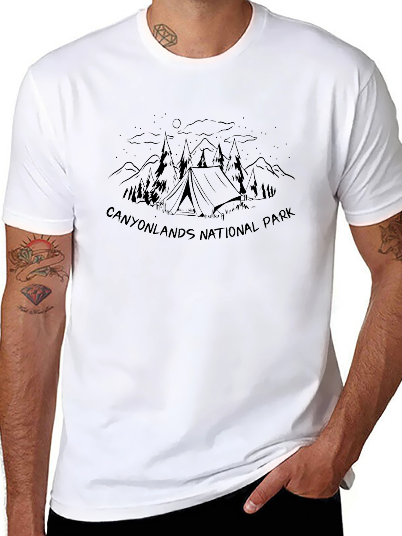 Canyonlands National Park Camping T-Shirt