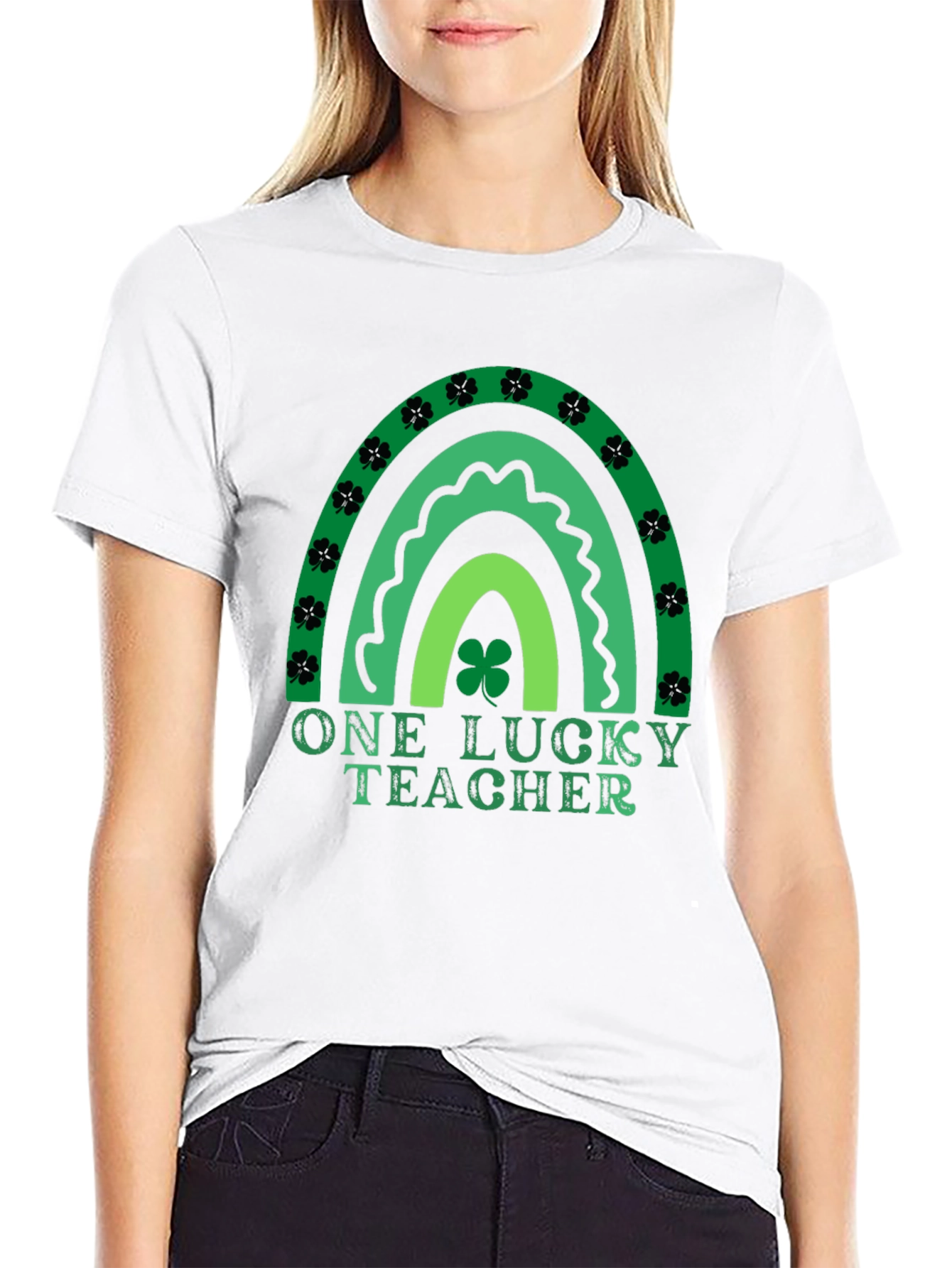 One Lucky Teacher St. Patricks Day T-Shirt