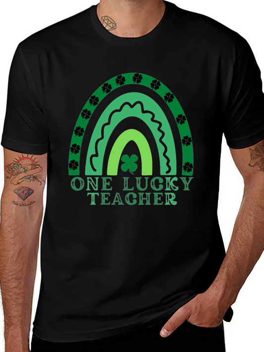 One Lucky Teacher St. Patricks Day T-Shirt