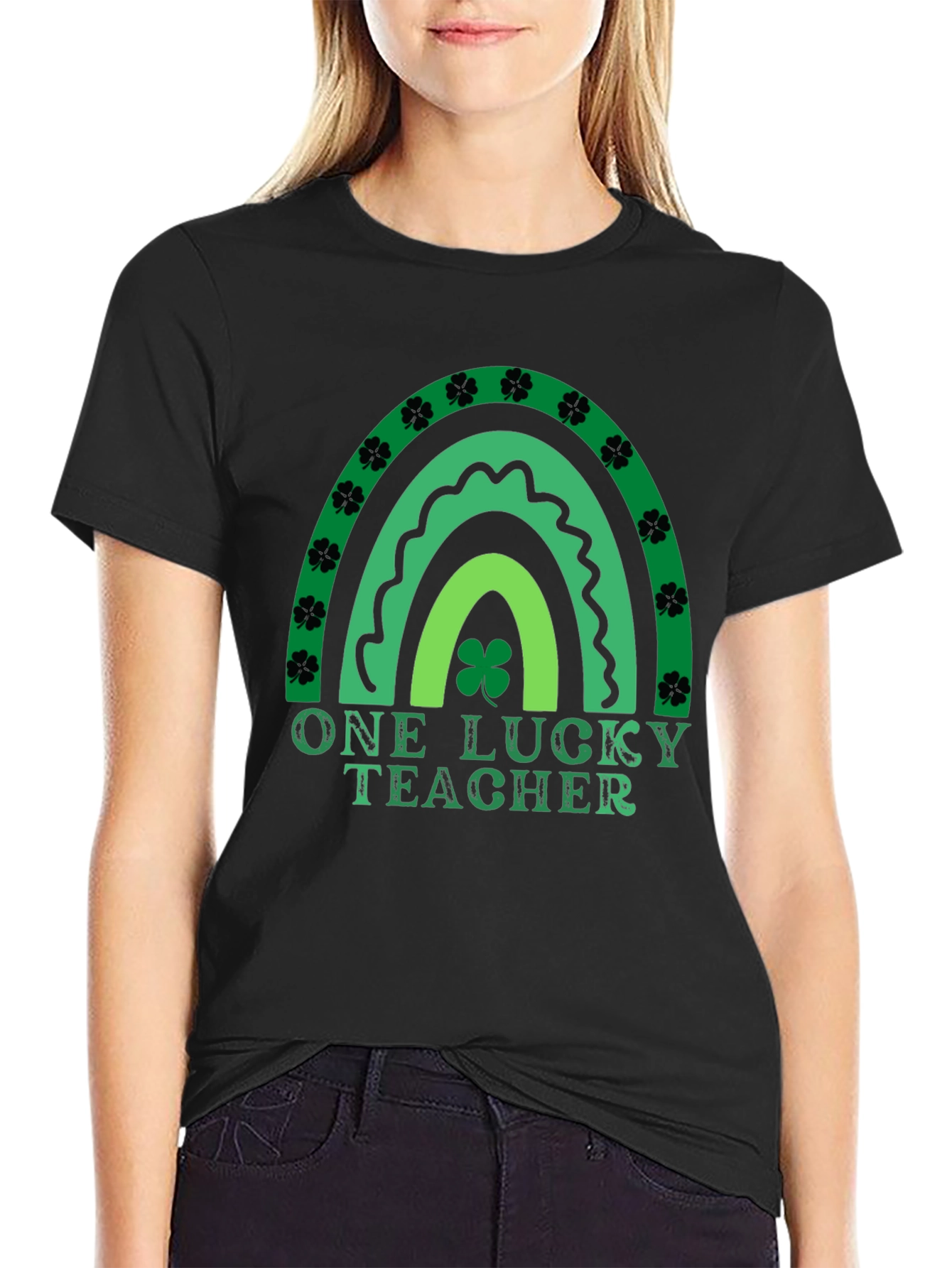 One Lucky Teacher St. Patricks Day T-Shirt