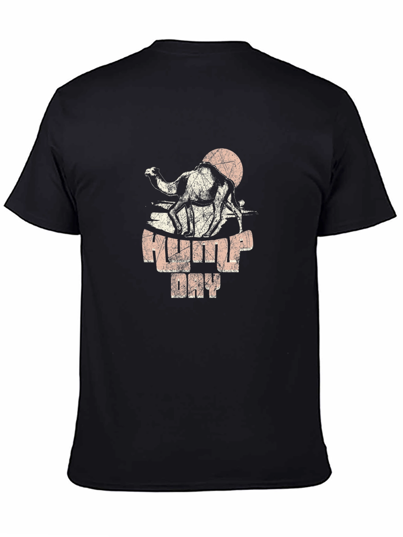 Hump Day Camel Graphic Tee - Mens Black T-Shirt
