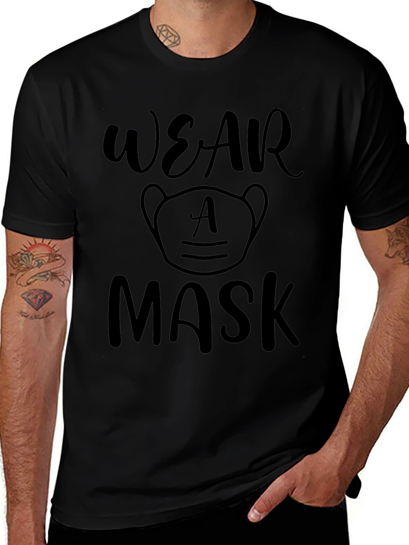 Wear A Mask T-Shirt - Protect Yourself and Others